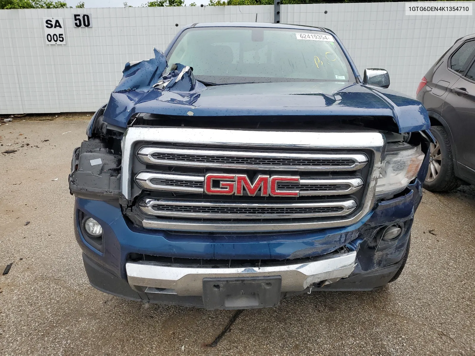 2019 GMC Canyon Slt VIN: 1GTG6DEN4K1354710 Lot: 62419354