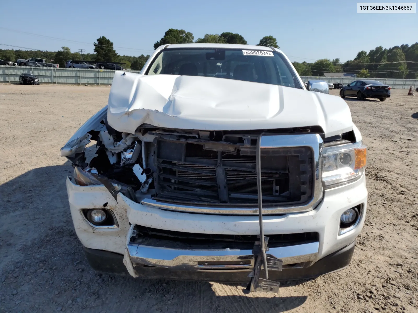 2019 GMC Canyon Denali VIN: 1GTG6EEN3K1346667 Lot: 65652594