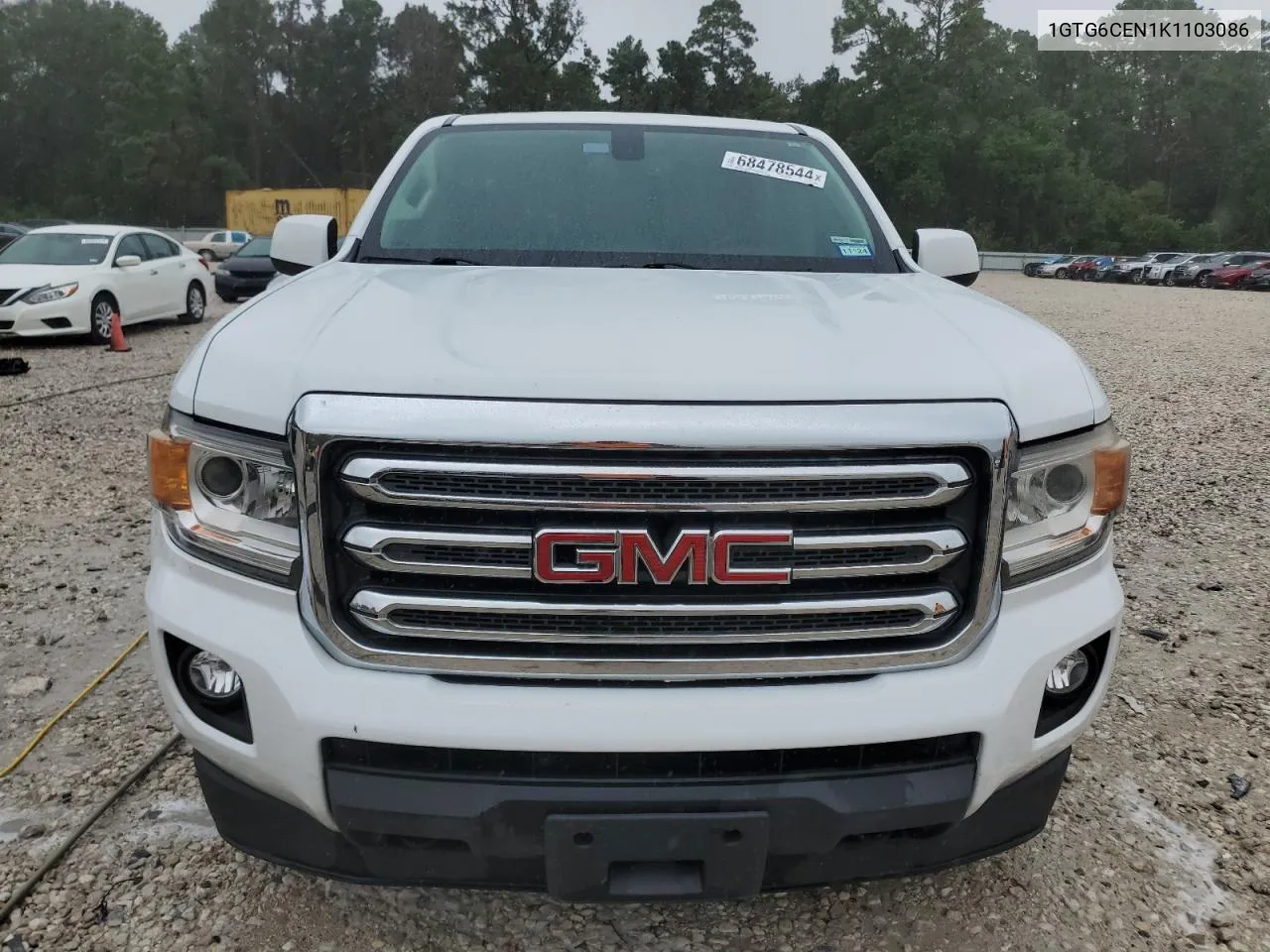 1GTG6CEN1K1103086 2019 GMC Canyon Sle