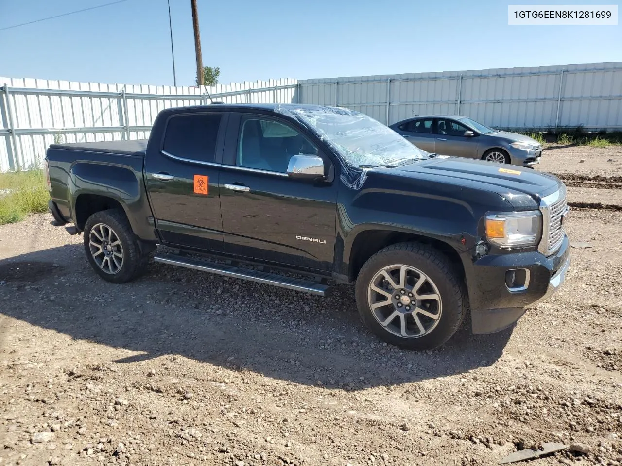 2019 GMC Canyon Denali VIN: 1GTG6EEN8K1281699 Lot: 69199244