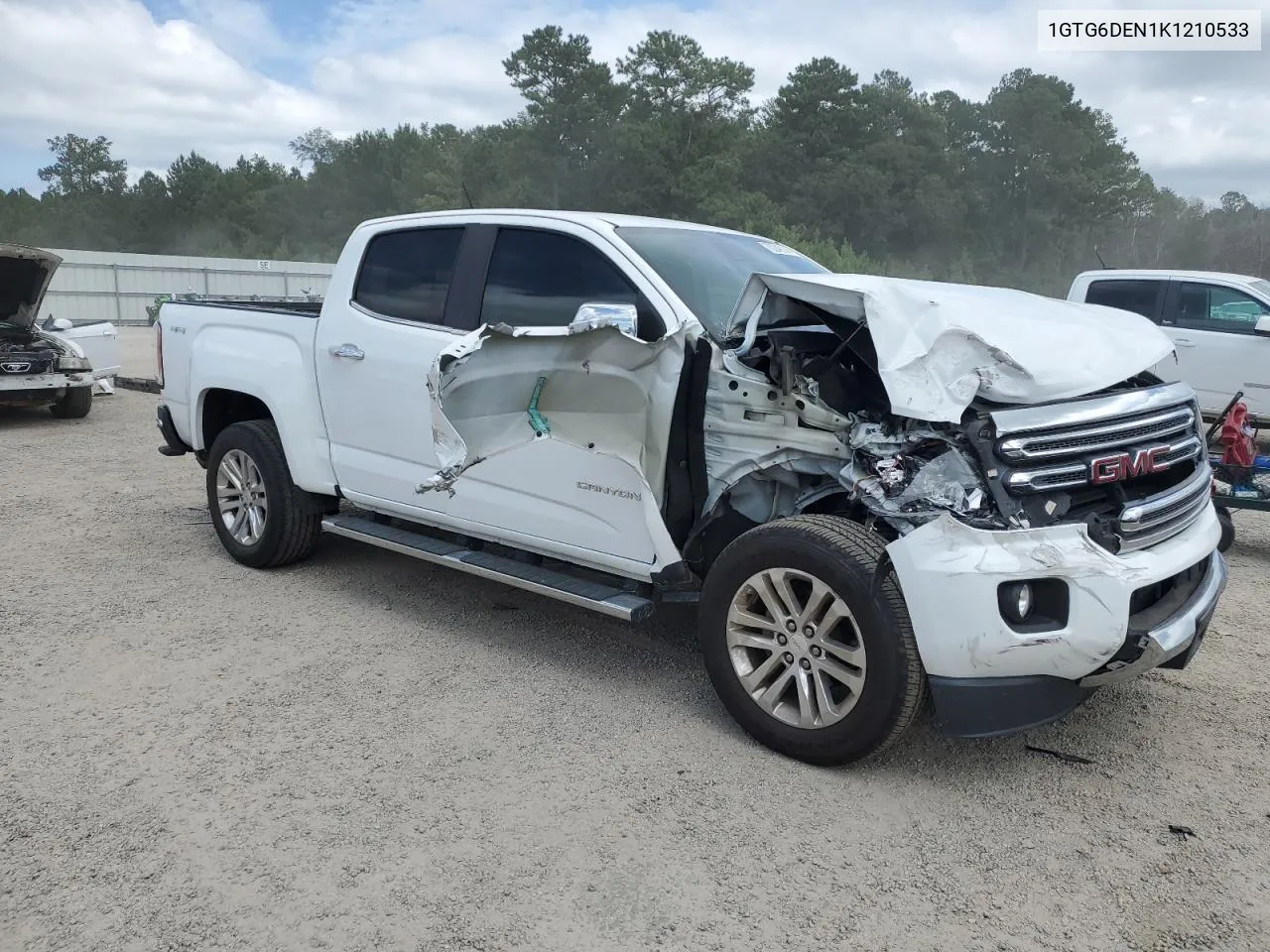 2019 GMC Canyon Slt VIN: 1GTG6DEN1K1210533 Lot: 70249144