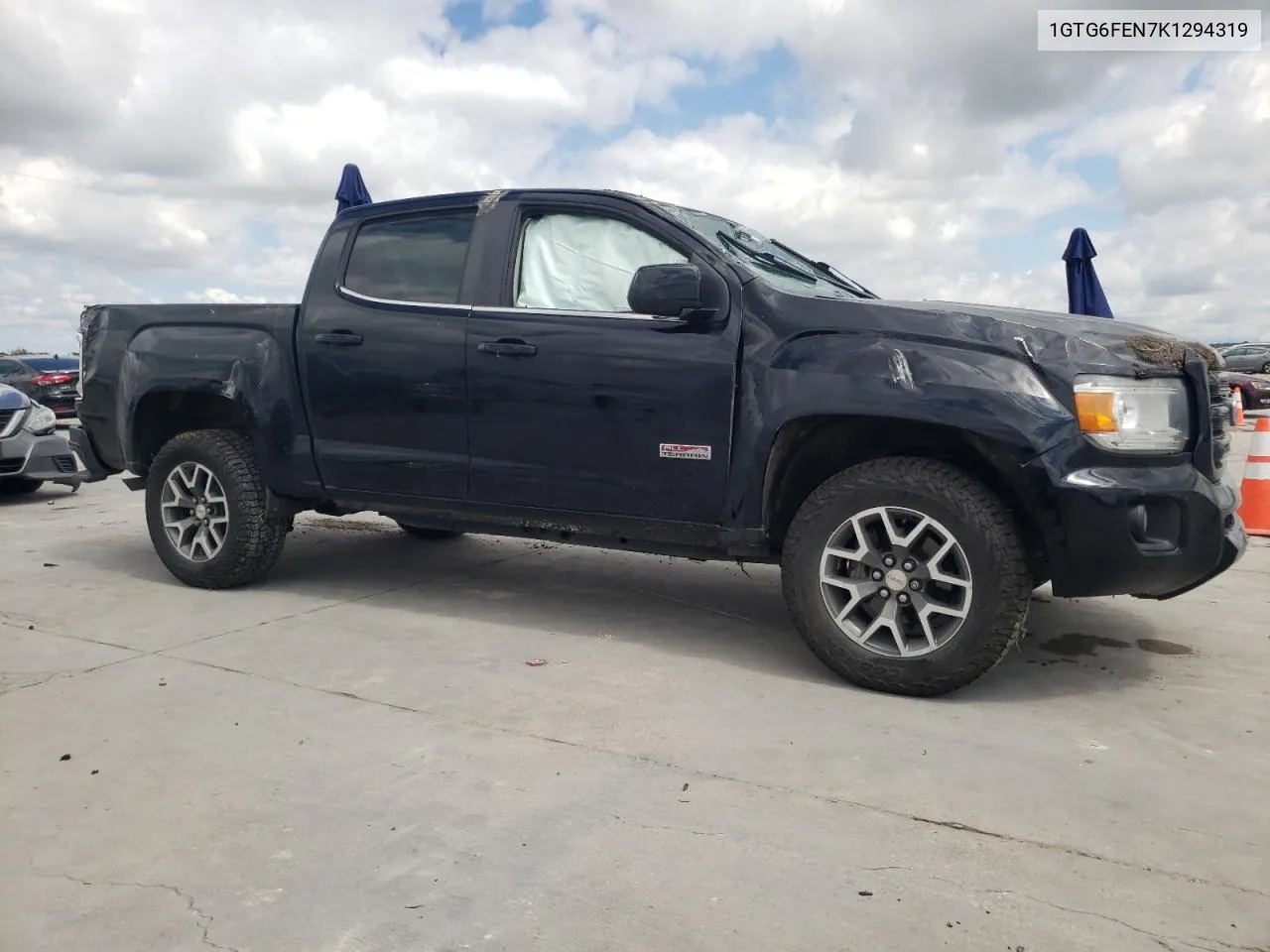 2019 GMC Canyon All Terrain VIN: 1GTG6FEN7K1294319 Lot: 70975374