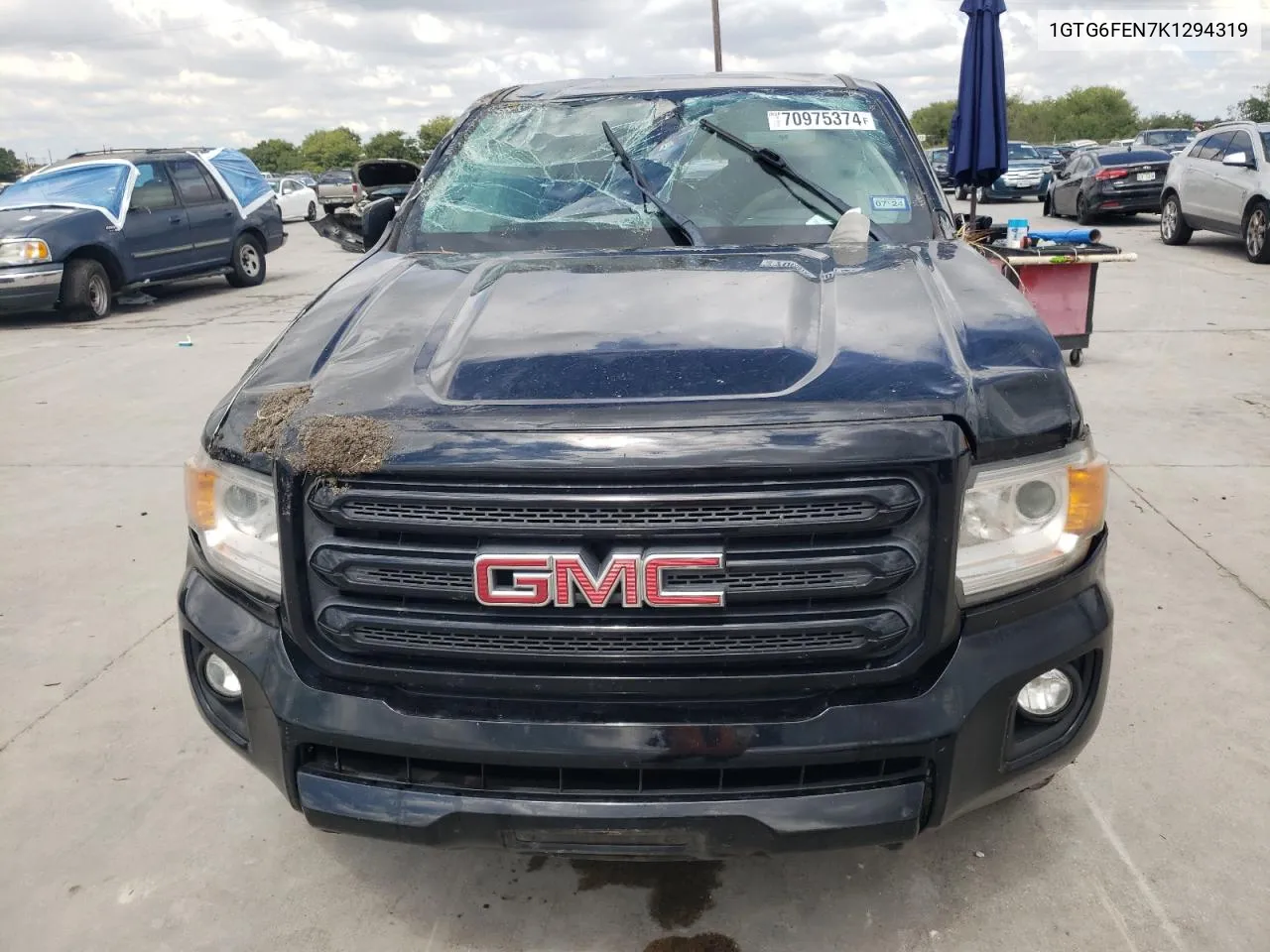 2019 GMC Canyon All Terrain VIN: 1GTG6FEN7K1294319 Lot: 70975374