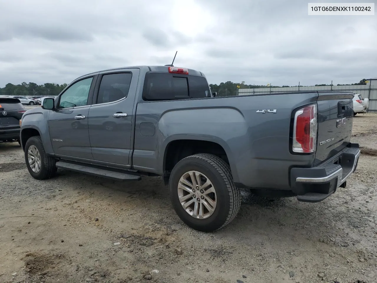 2019 GMC Canyon Slt VIN: 1GTG6DENXK1100242 Lot: 71988014