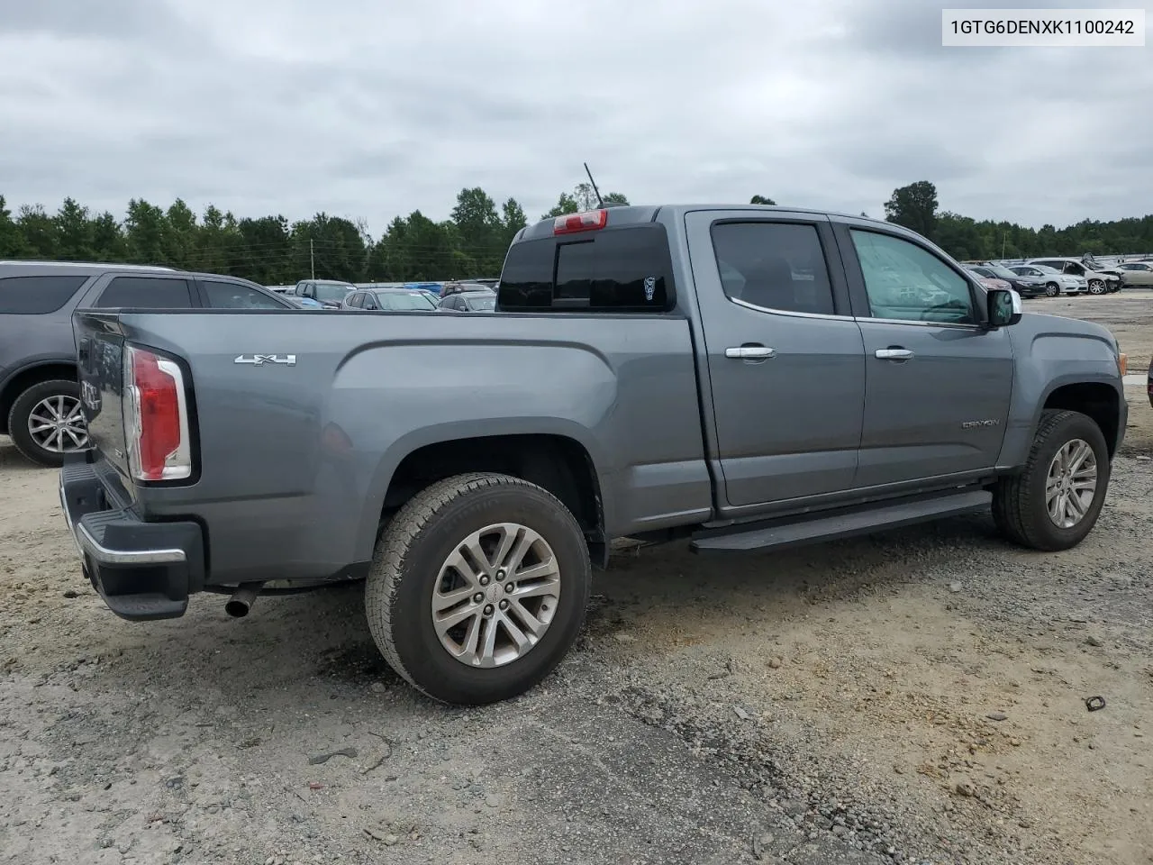 2019 GMC Canyon Slt VIN: 1GTG6DENXK1100242 Lot: 71988014