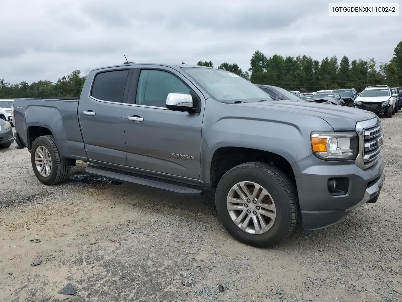 2019 GMC Canyon Slt VIN: 1GTG6DENXK1100242 Lot: 71988014