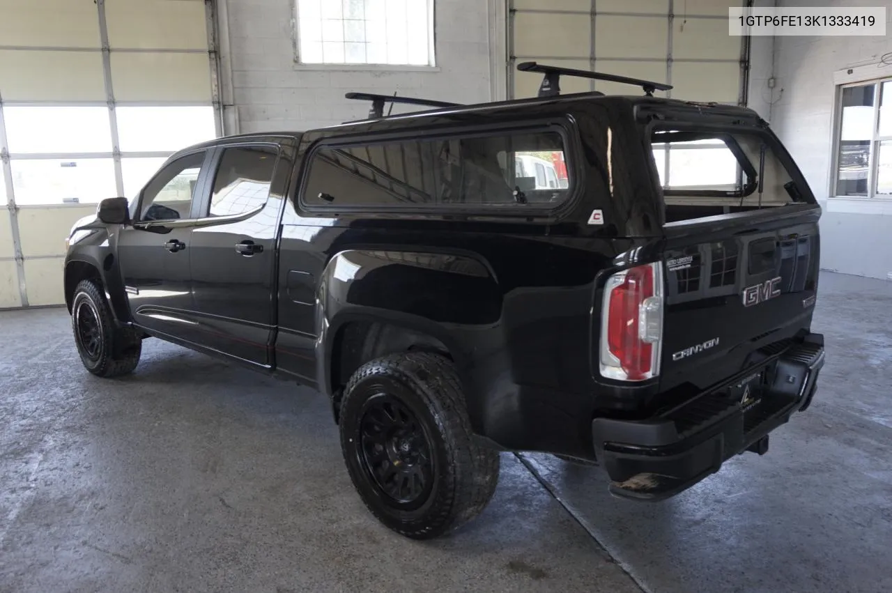 2019 GMC Canyon All Terrain VIN: 1GTP6FE13K1333419 Lot: 72618524