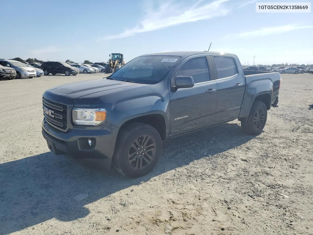 2019 GMC Canyon Sle VIN: 1GTG5CEN2K1358669 Lot: 72736204