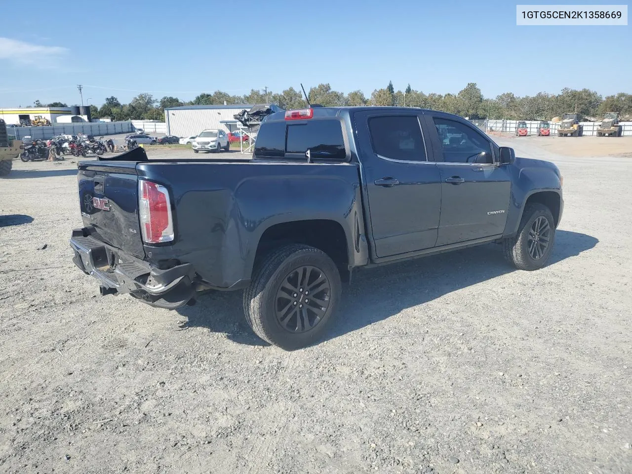 2019 GMC Canyon Sle VIN: 1GTG5CEN2K1358669 Lot: 72736204