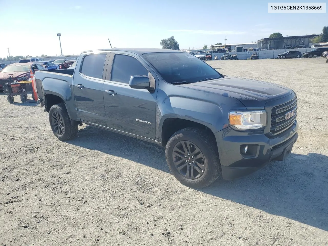 2019 GMC Canyon Sle VIN: 1GTG5CEN2K1358669 Lot: 72736204