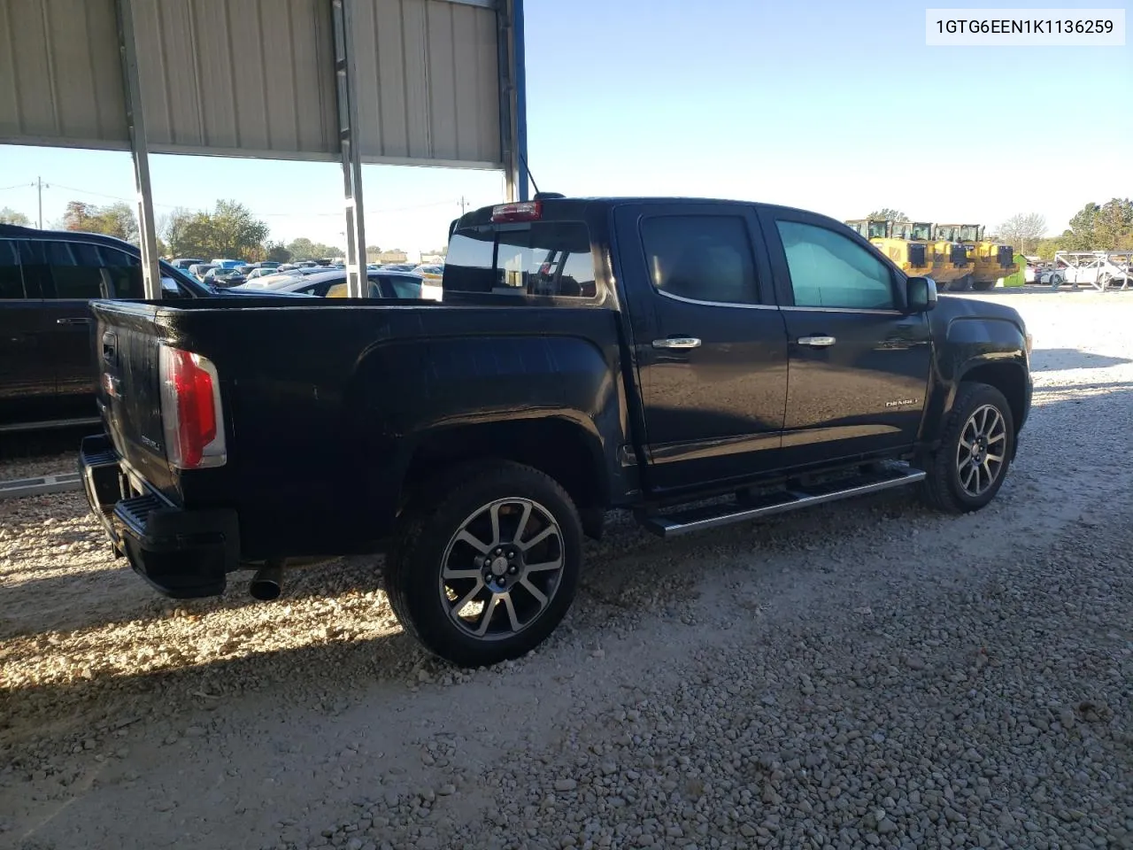 2019 GMC Canyon Denali VIN: 1GTG6EEN1K1136259 Lot: 73230224