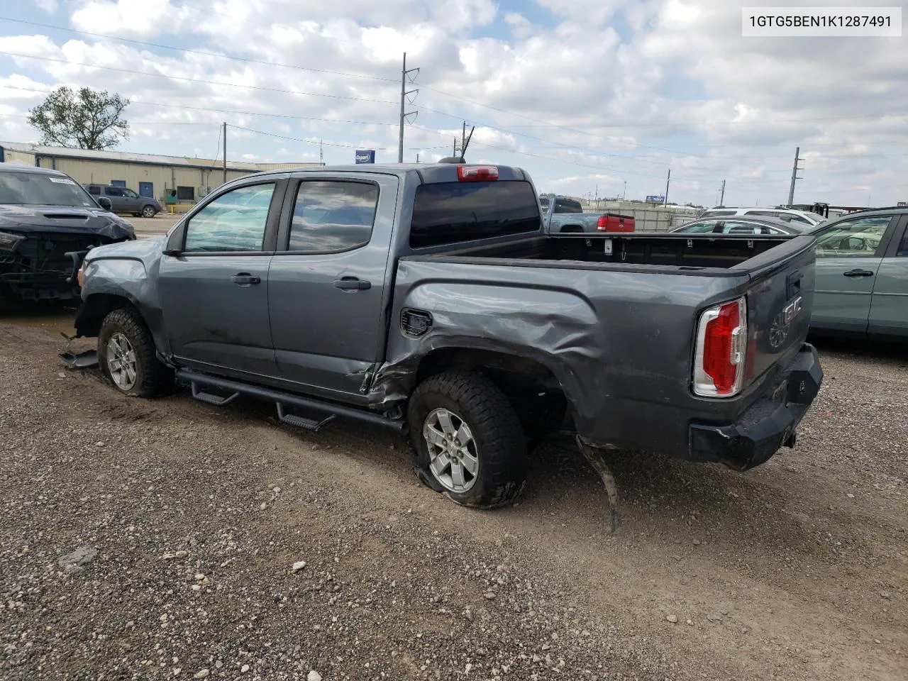 2019 GMC Canyon VIN: 1GTG5BEN1K1287491 Lot: 73237044