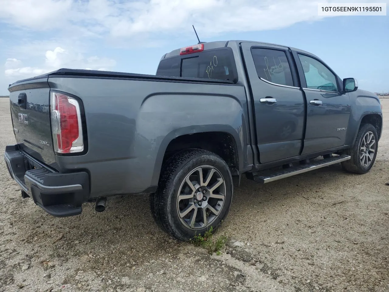 2019 GMC Canyon Denali VIN: 1GTG5EEN9K1195501 Lot: 74505194