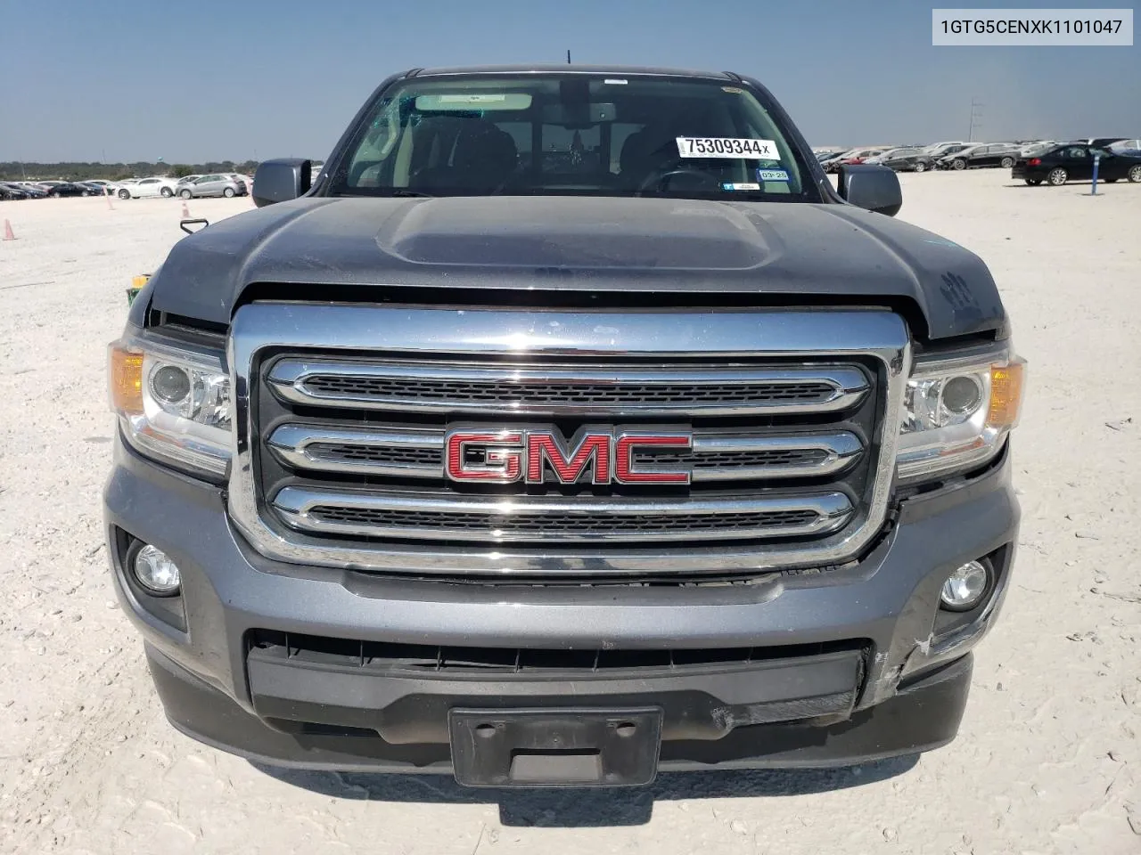 2019 GMC Canyon Sle VIN: 1GTG5CENXK1101047 Lot: 75309344