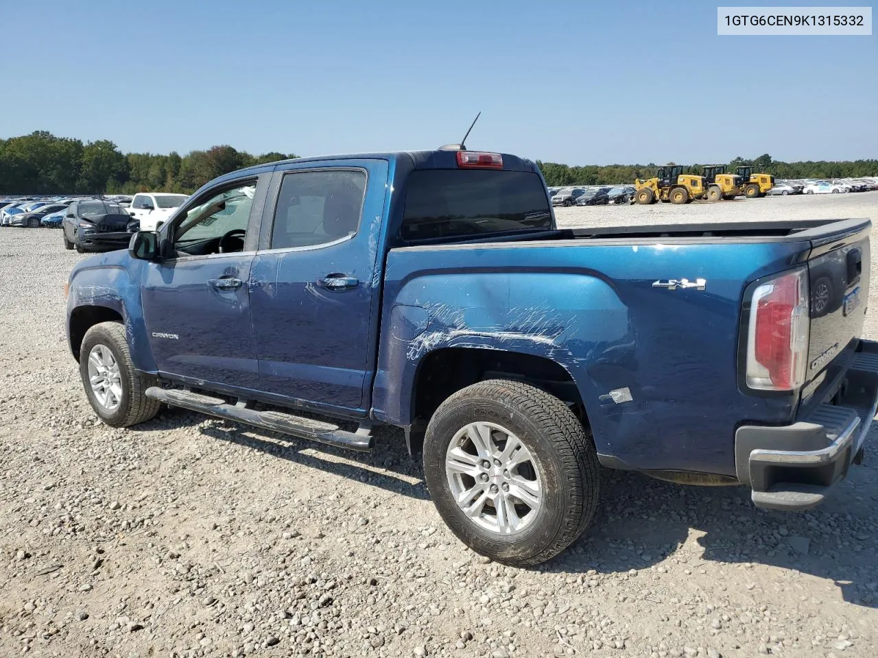 2019 GMC Canyon Sle VIN: 1GTG6CEN9K1315332 Lot: 75817774