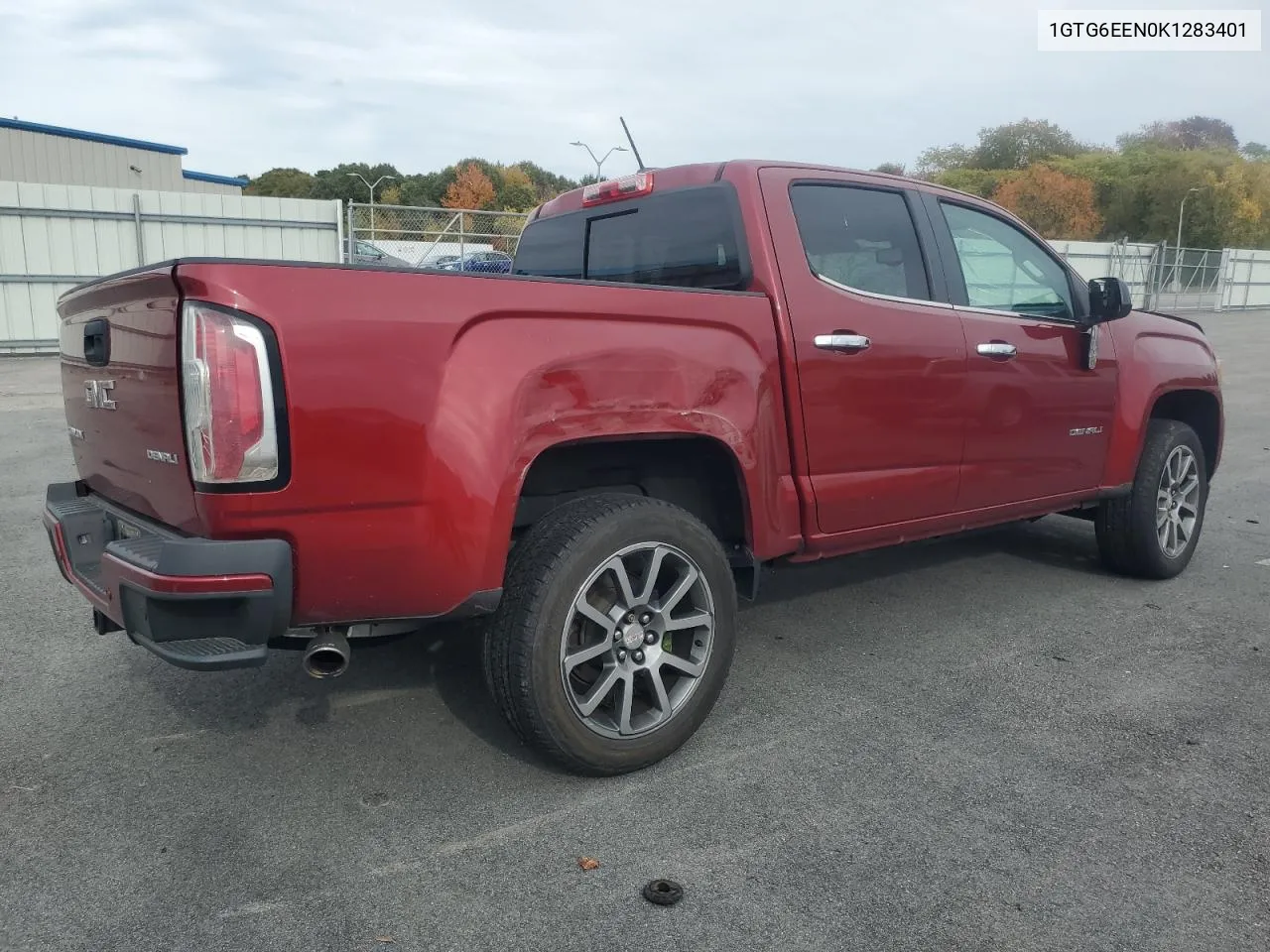 2019 GMC Canyon Denali VIN: 1GTG6EEN0K1283401 Lot: 76569174