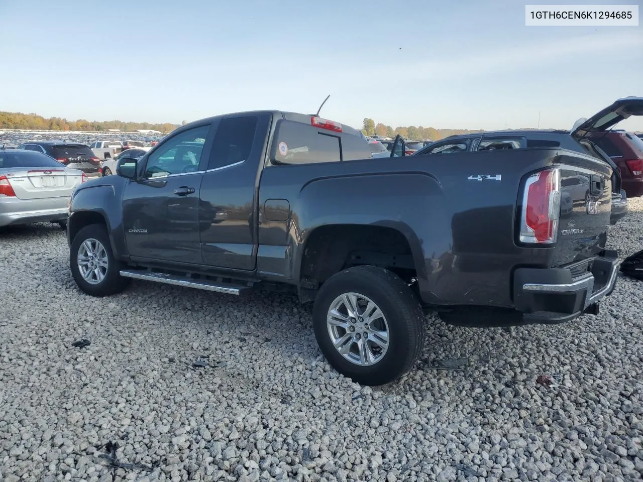 2019 GMC Canyon Sle VIN: 1GTH6CEN6K1294685 Lot: 76576324