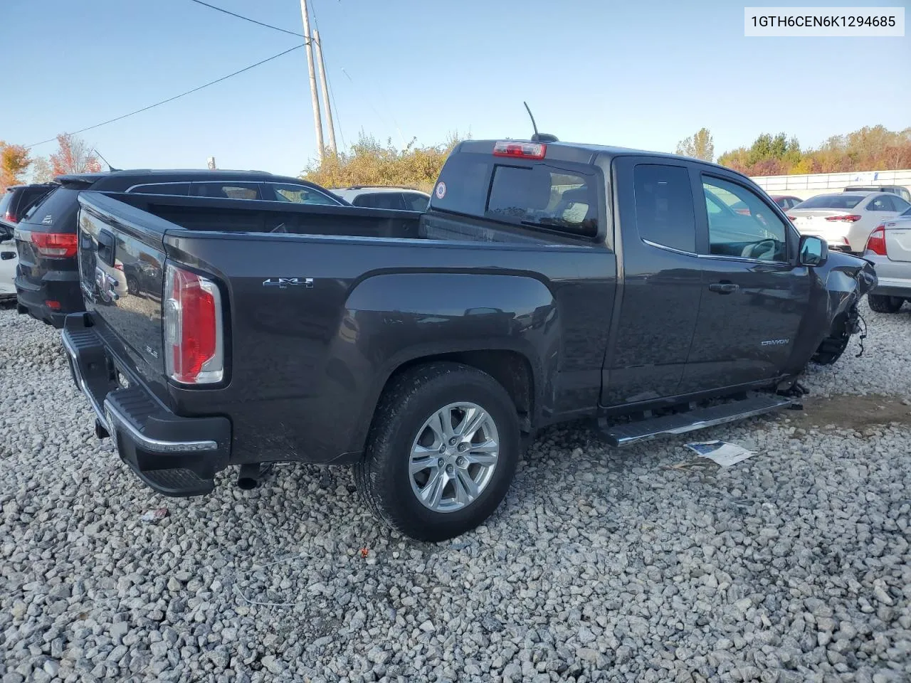 2019 GMC Canyon Sle VIN: 1GTH6CEN6K1294685 Lot: 76576324