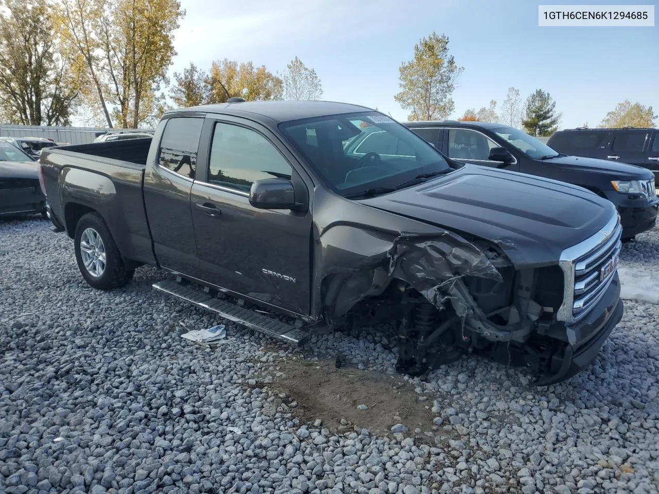 2019 GMC Canyon Sle VIN: 1GTH6CEN6K1294685 Lot: 76576324