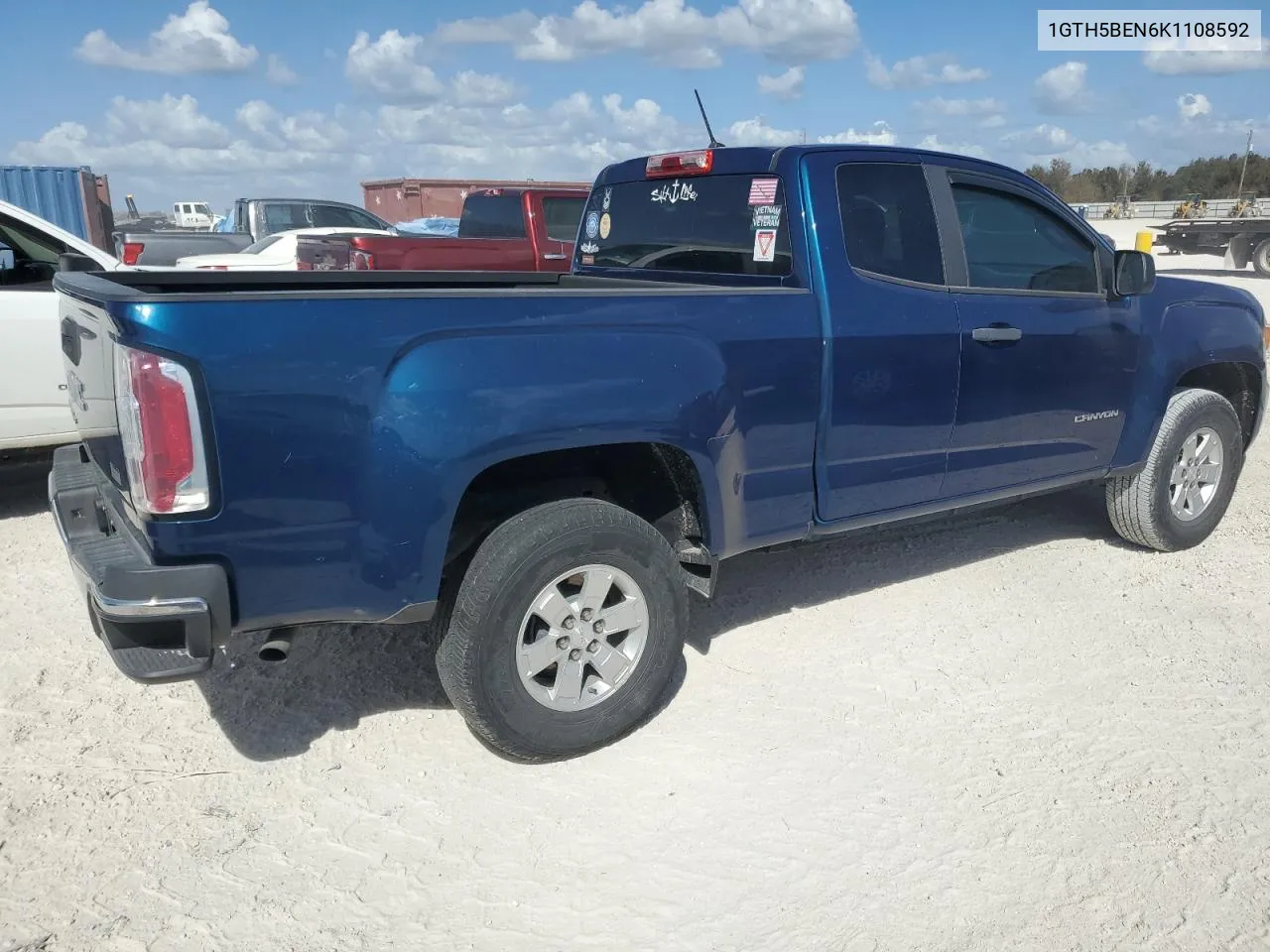 2019 GMC Canyon VIN: 1GTH5BEN6K1108592 Lot: 76895344