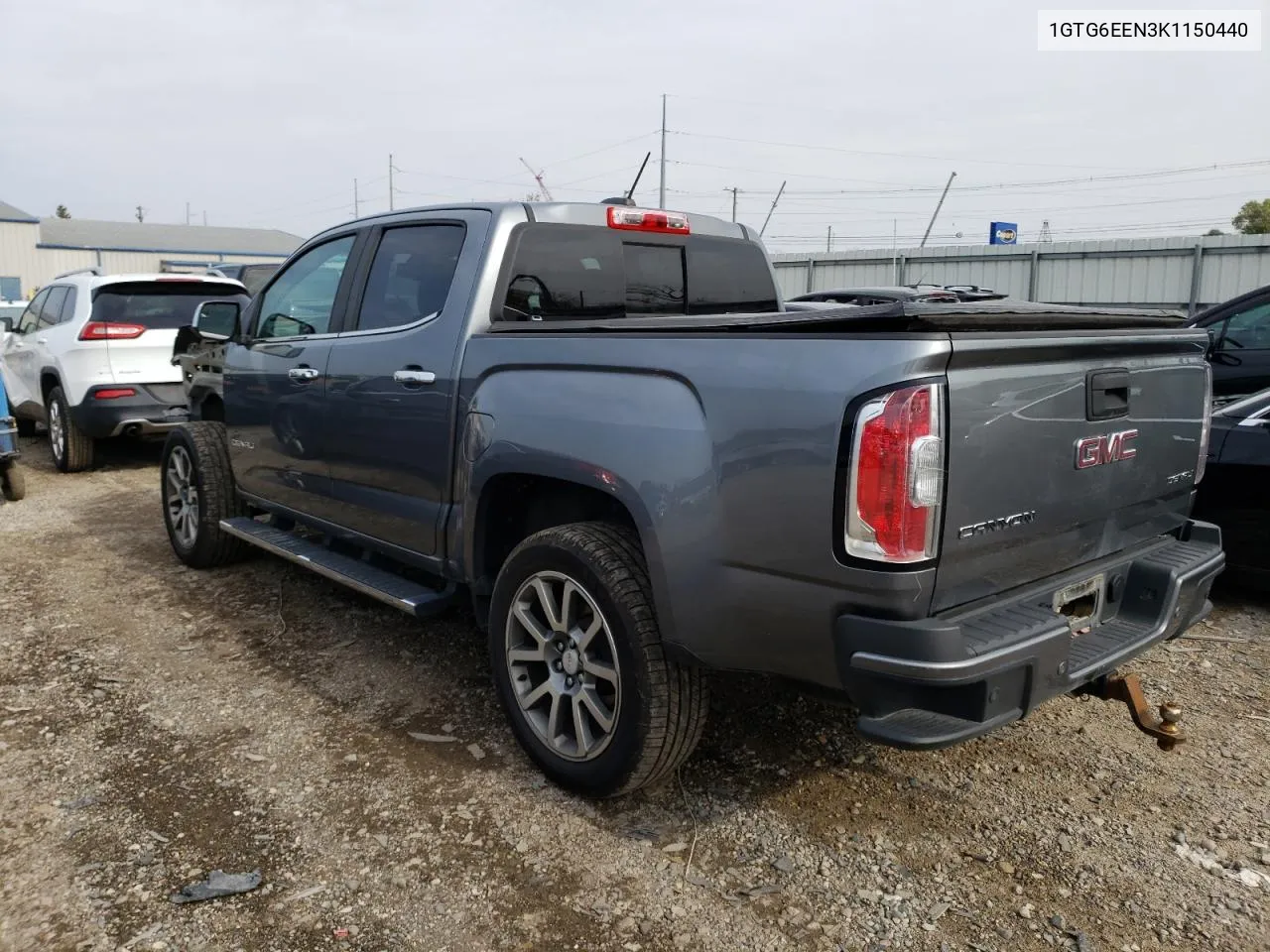 2019 GMC Canyon Denali VIN: 1GTG6EEN3K1150440 Lot: 78257394