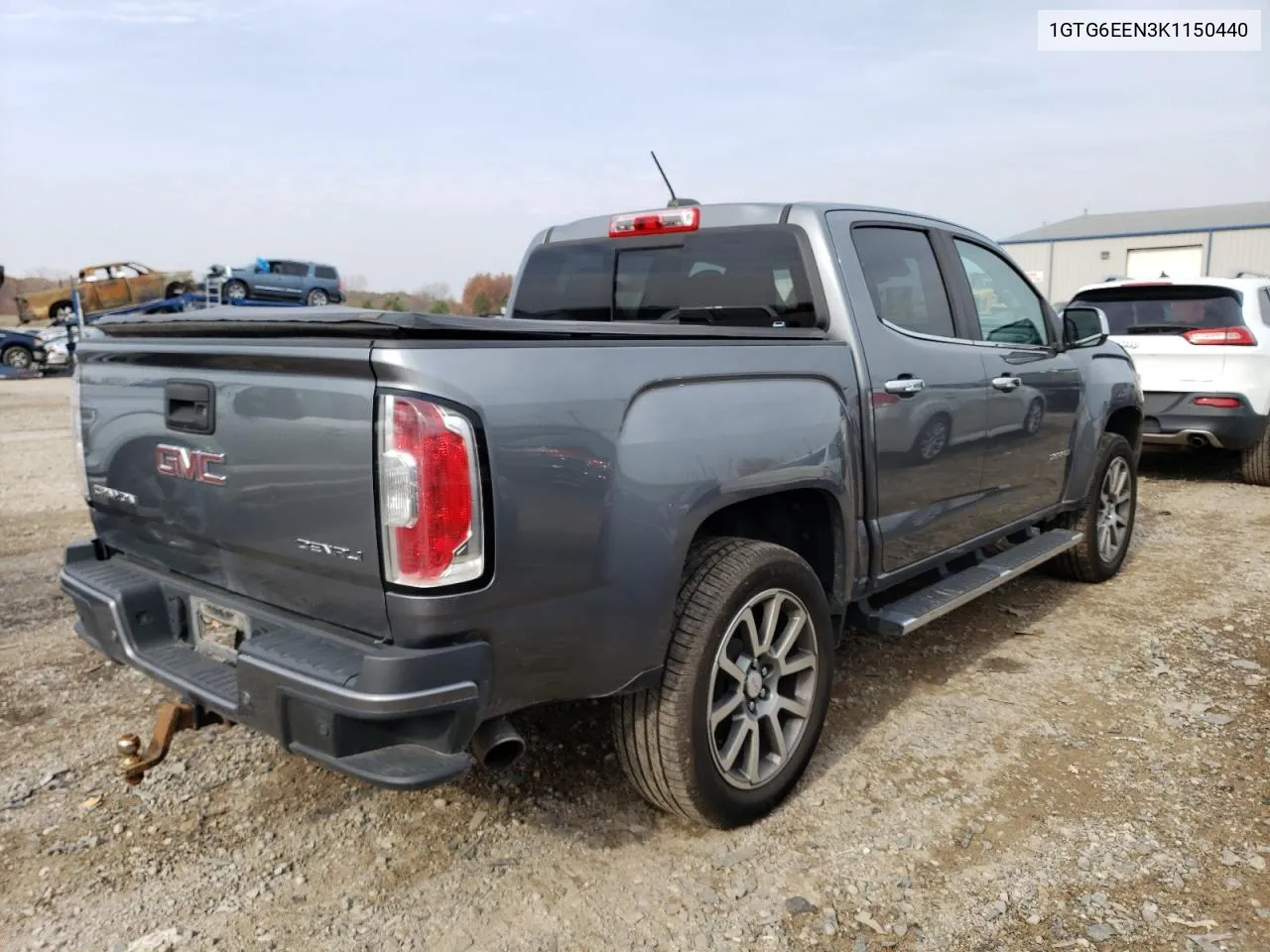 2019 GMC Canyon Denali VIN: 1GTG6EEN3K1150440 Lot: 78257394