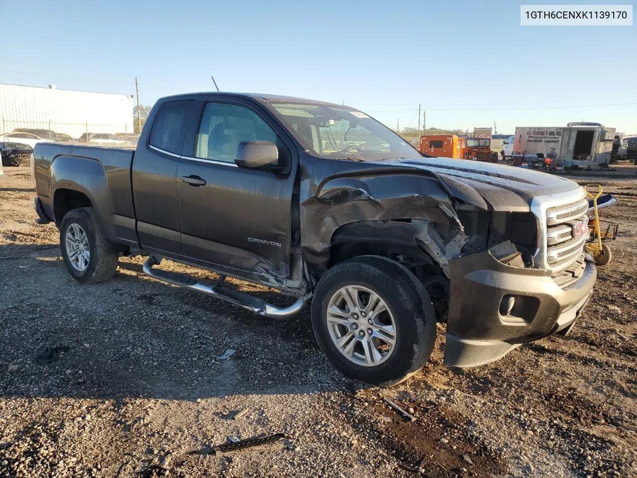 2019 GMC Canyon Sle VIN: 1GTH6CENXK1139170 Lot: 80262674