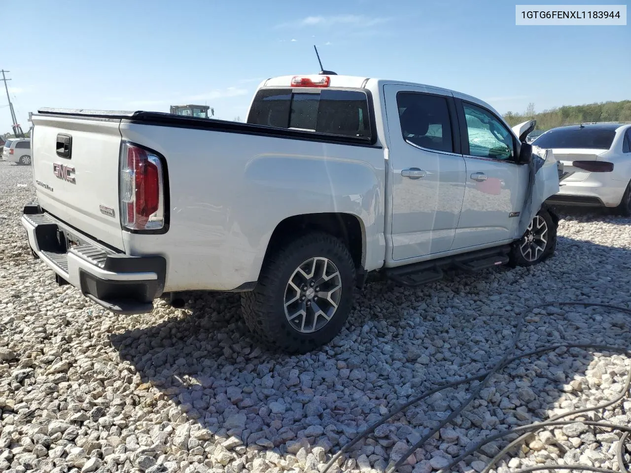 2020 GMC Canyon All Terrain VIN: 1GTG6FENXL1183944 Lot: 53012444