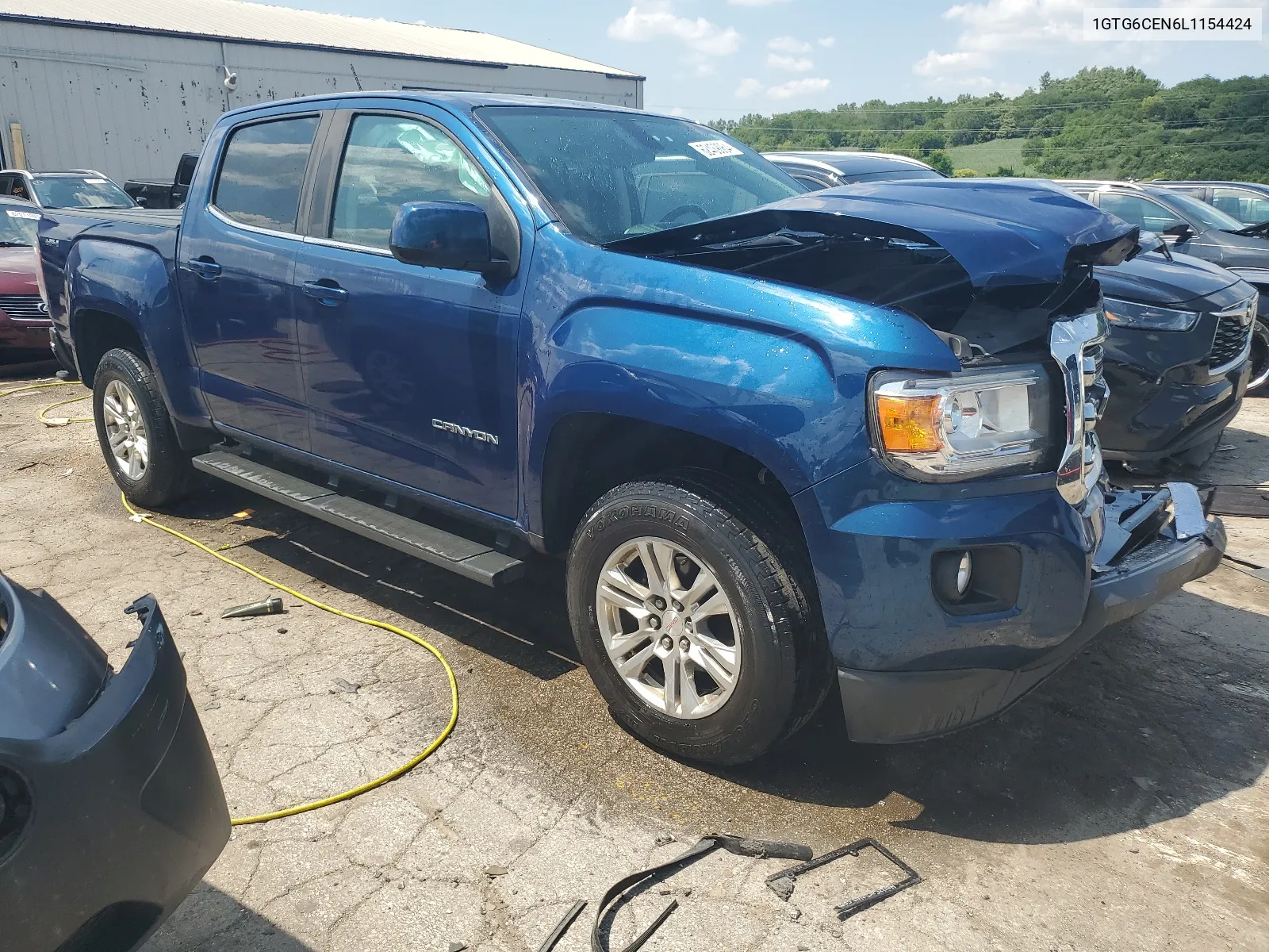 2020 GMC Canyon Sle VIN: 1GTG6CEN6L1154424 Lot: 62439064