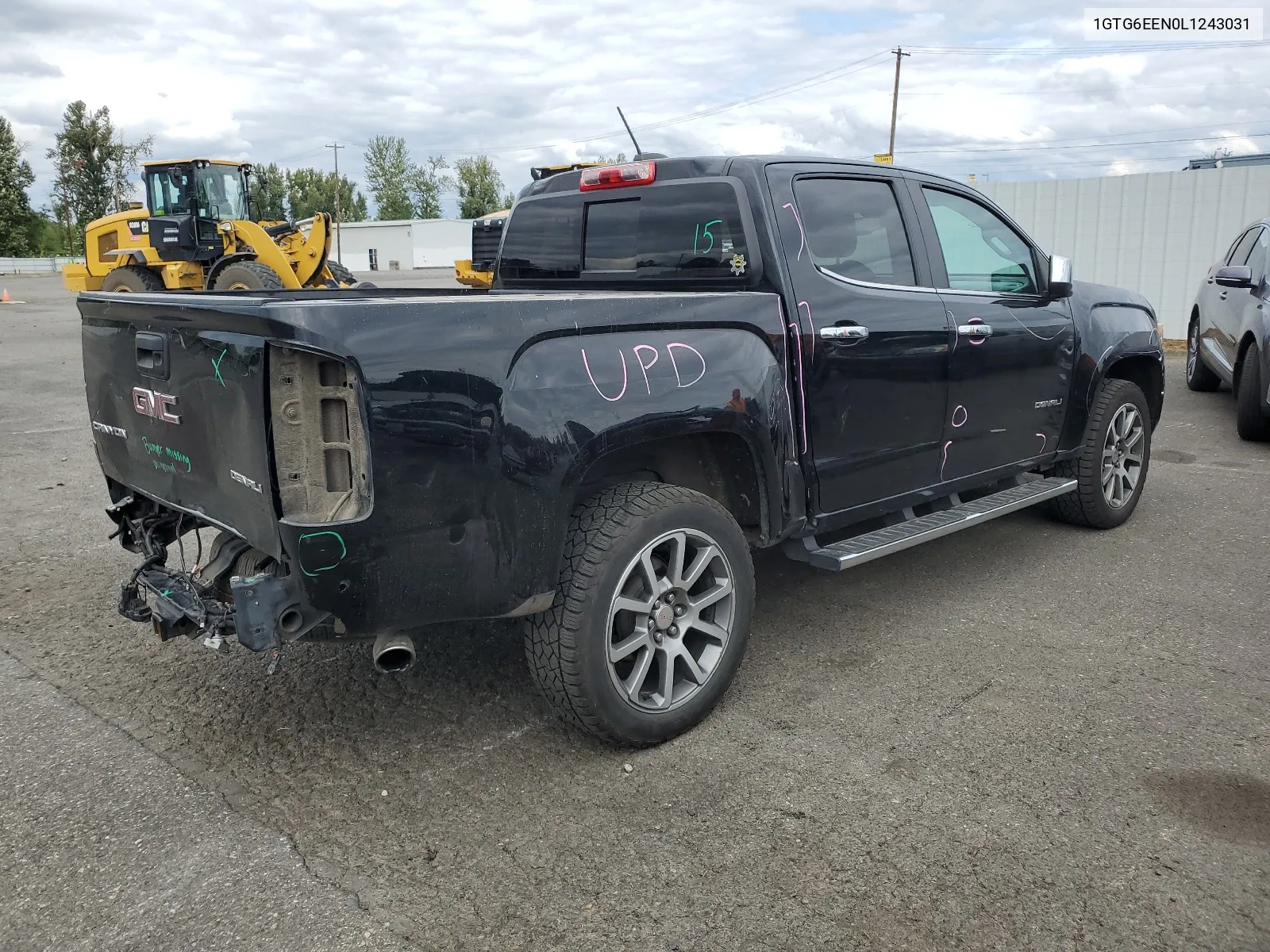 2020 GMC Canyon Denali VIN: 1GTG6EEN0L1243031 Lot: 67939014