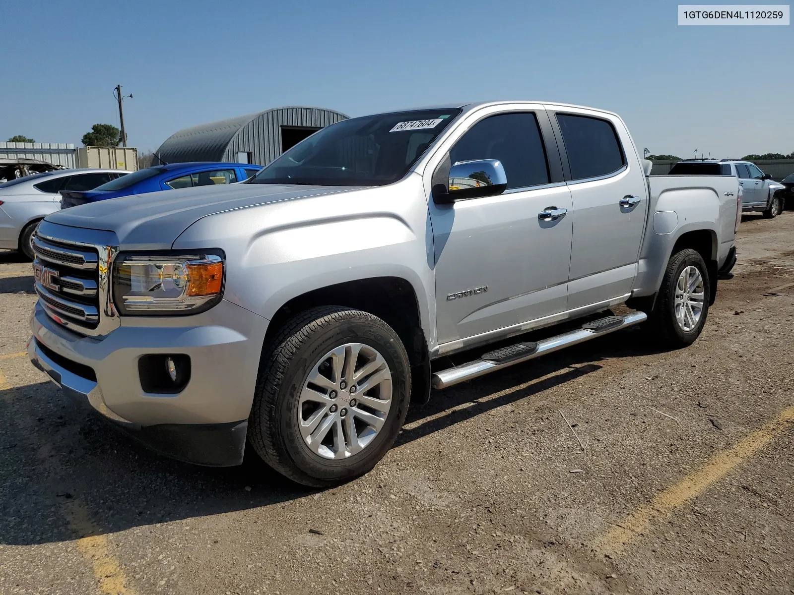 2020 GMC Canyon Slt VIN: 1GTG6DEN4L1120259 Lot: 68747604