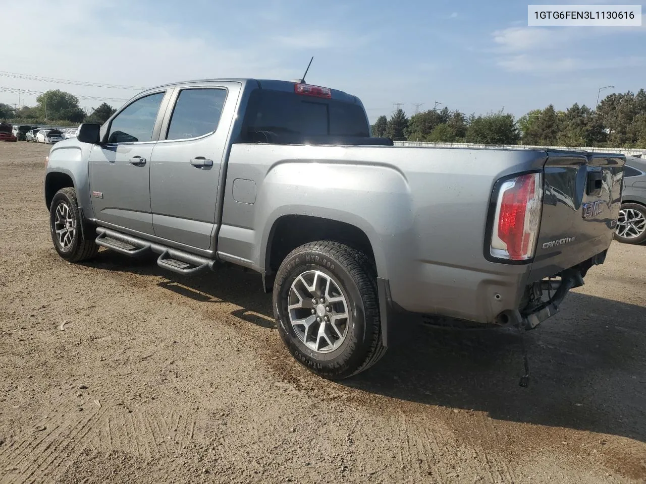 2020 GMC Canyon All Terrain VIN: 1GTG6FEN3L1130616 Lot: 71762534