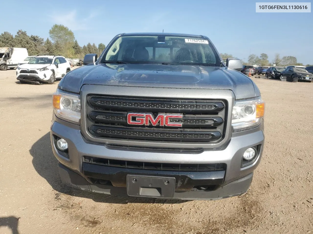 2020 GMC Canyon All Terrain VIN: 1GTG6FEN3L1130616 Lot: 71762534