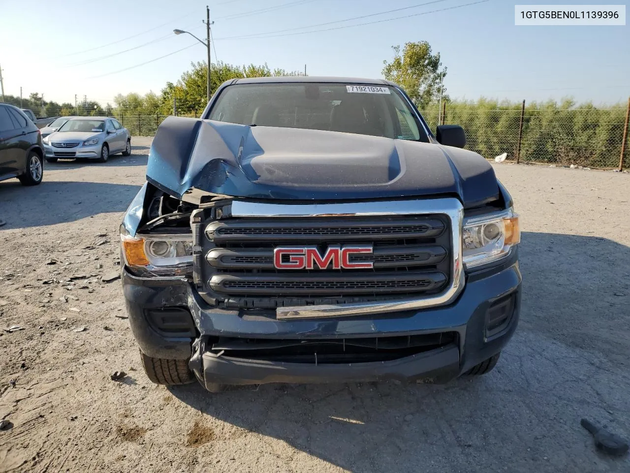 2020 GMC Canyon VIN: 1GTG5BEN0L1139396 Lot: 71921034