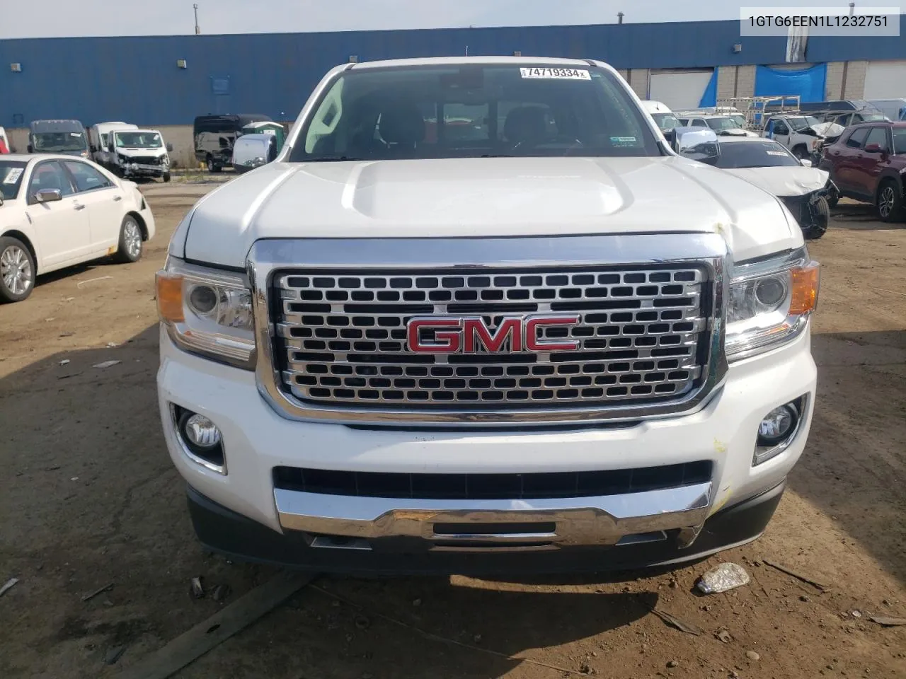 2020 GMC Canyon Denali VIN: 1GTG6EEN1L1232751 Lot: 74719334