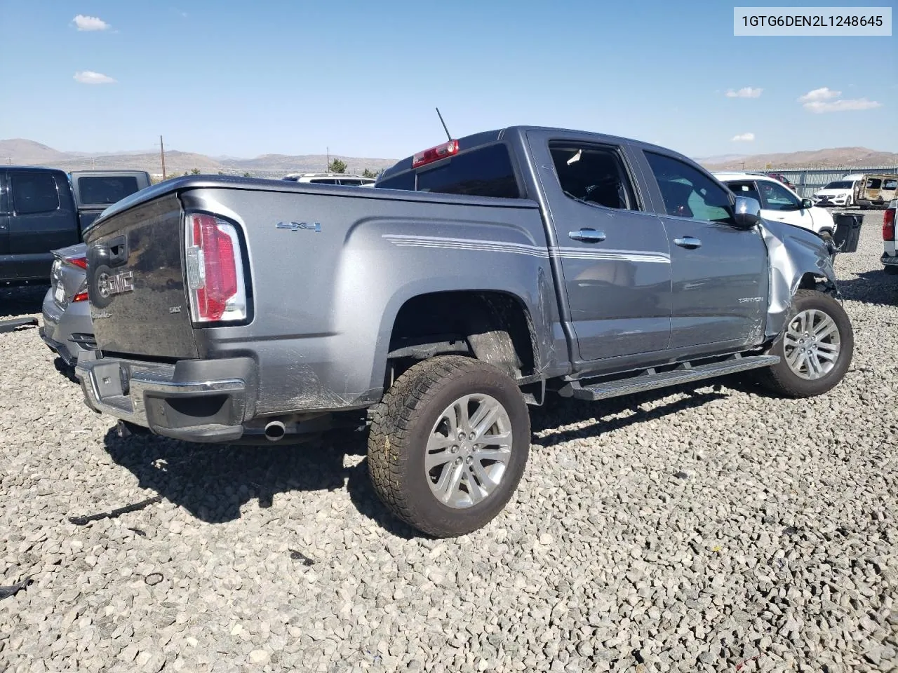 2020 GMC Canyon Slt VIN: 1GTG6DEN2L1248645 Lot: 74919454