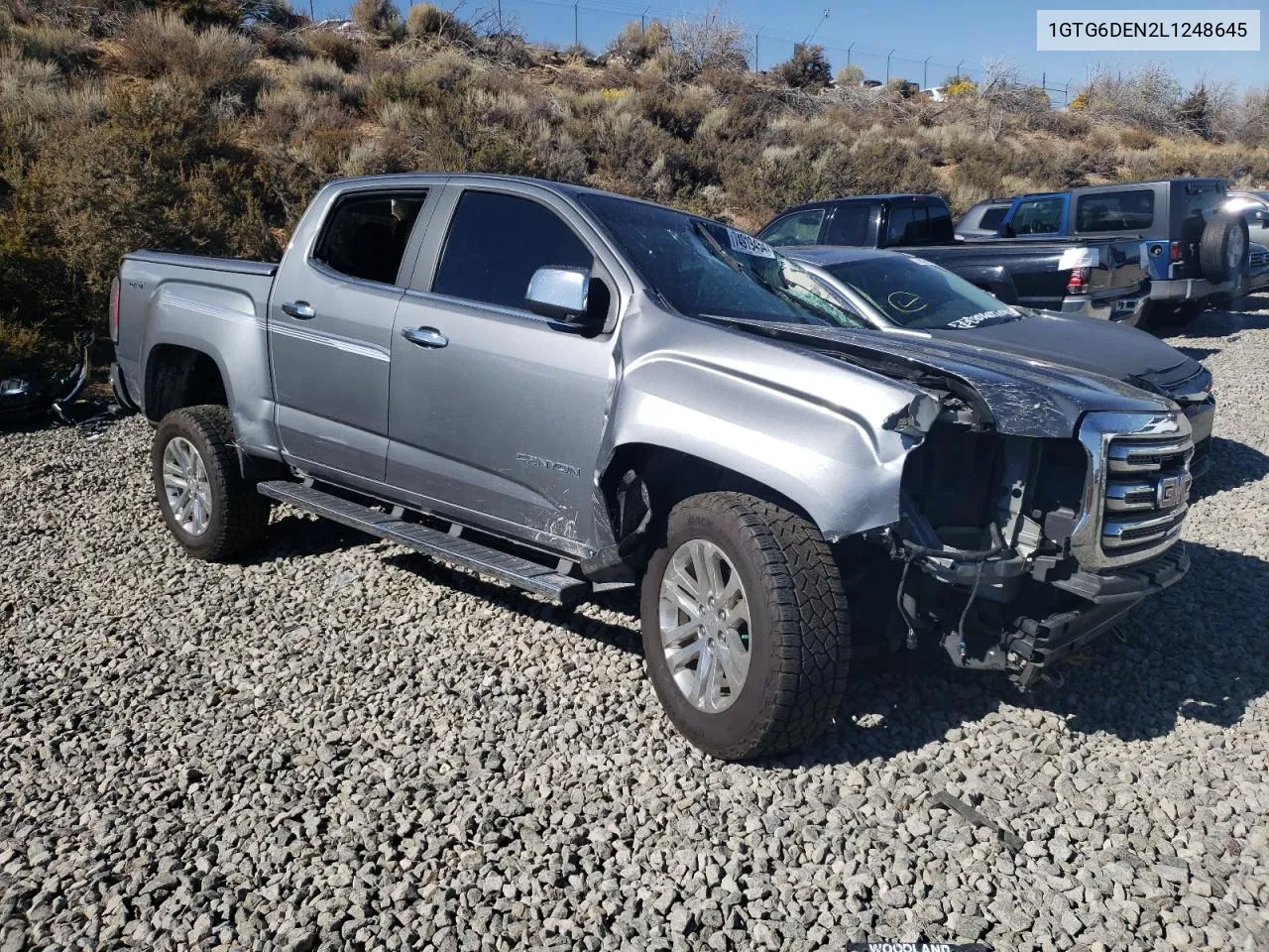 2020 GMC Canyon Slt VIN: 1GTG6DEN2L1248645 Lot: 74919454