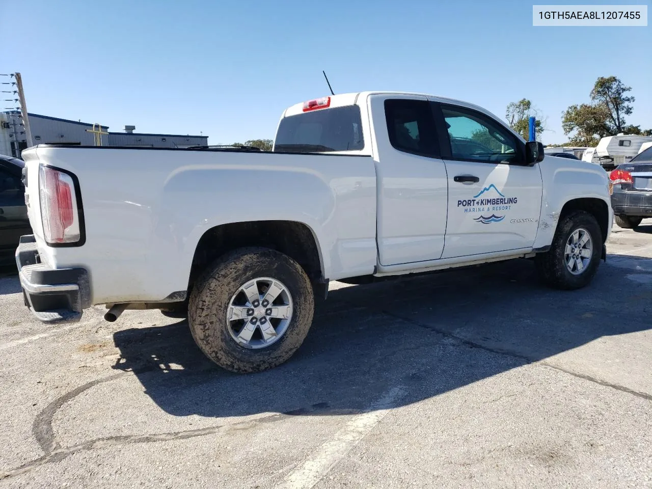 2020 GMC Canyon VIN: 1GTH5AEA8L1207455 Lot: 76573694