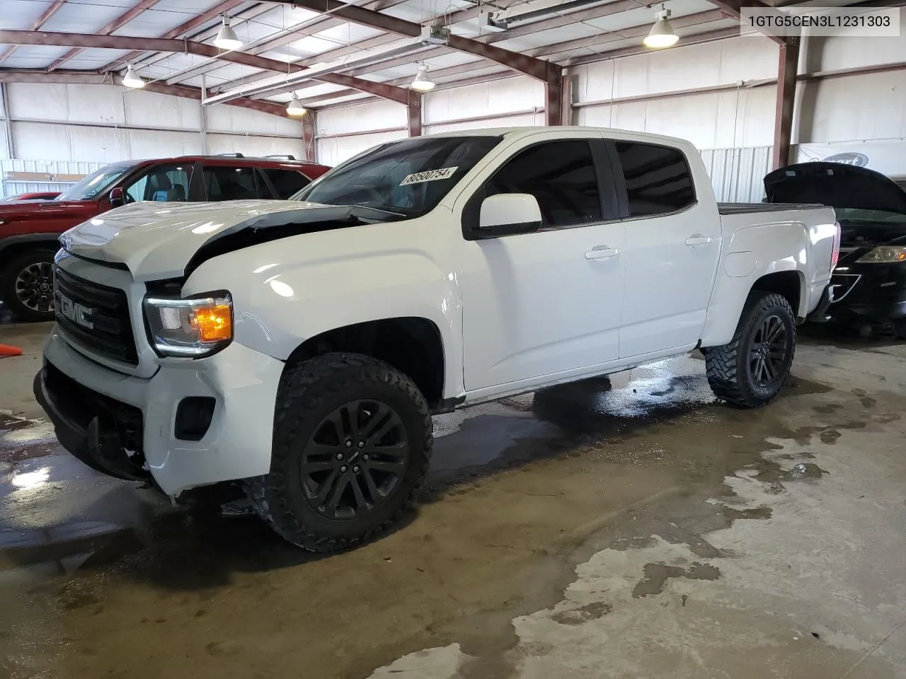 2020 GMC Canyon Sle VIN: 1GTG5CEN3L1231303 Lot: 80500754