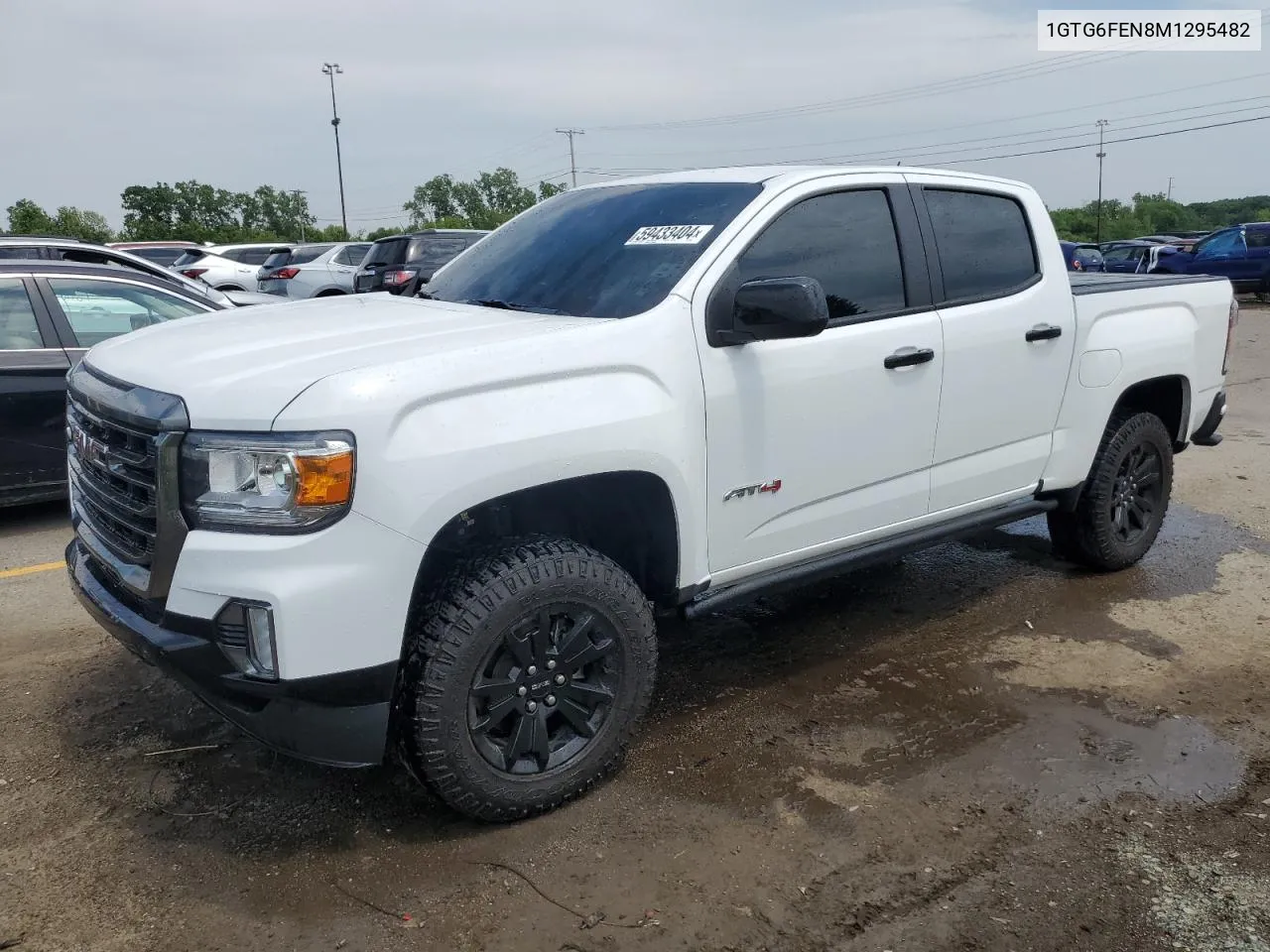 2021 GMC Canyon At4 VIN: 1GTG6FEN8M1295482 Lot: 59433404