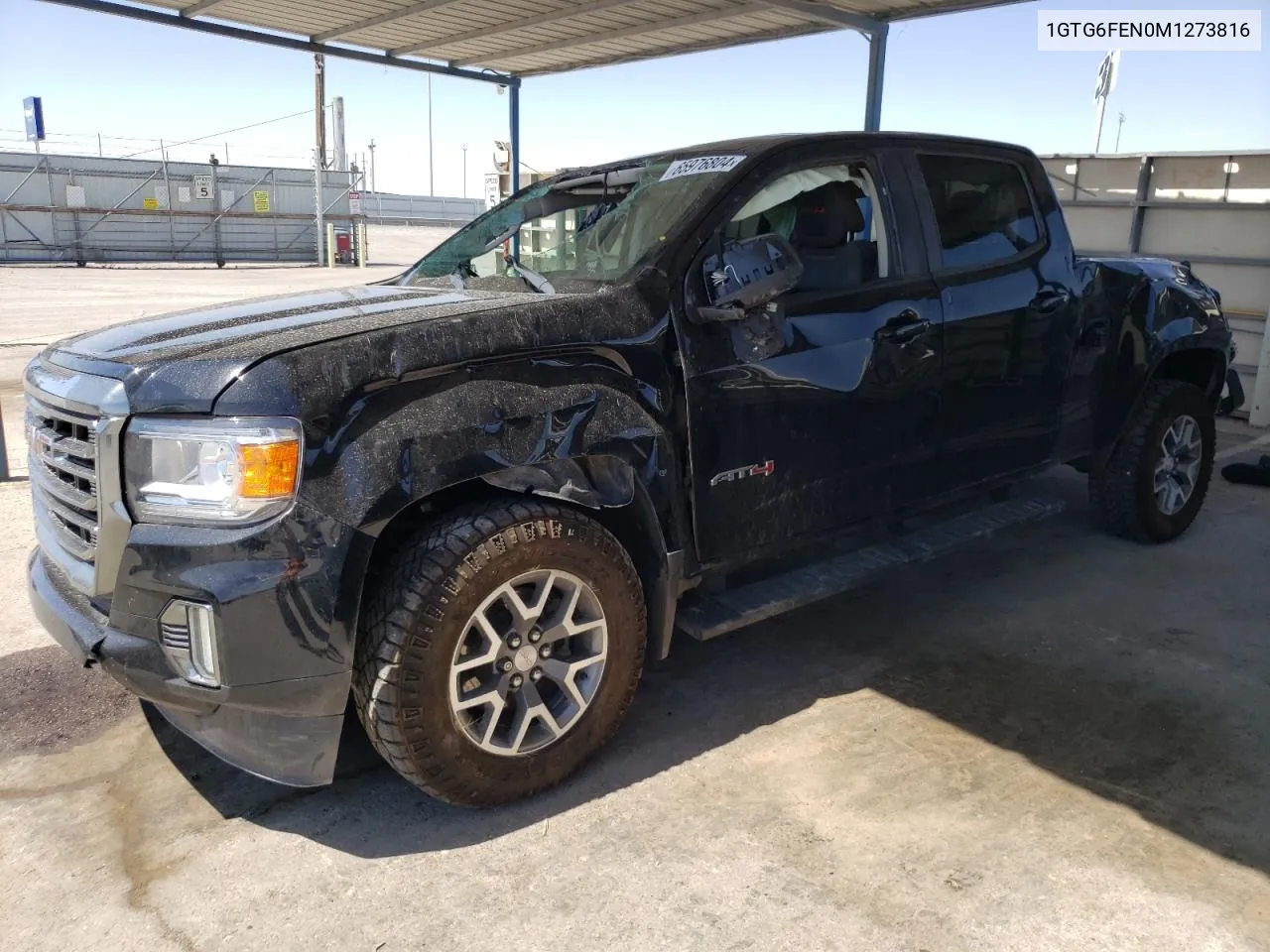 1GTG6FEN0M1273816 2021 GMC Canyon At4