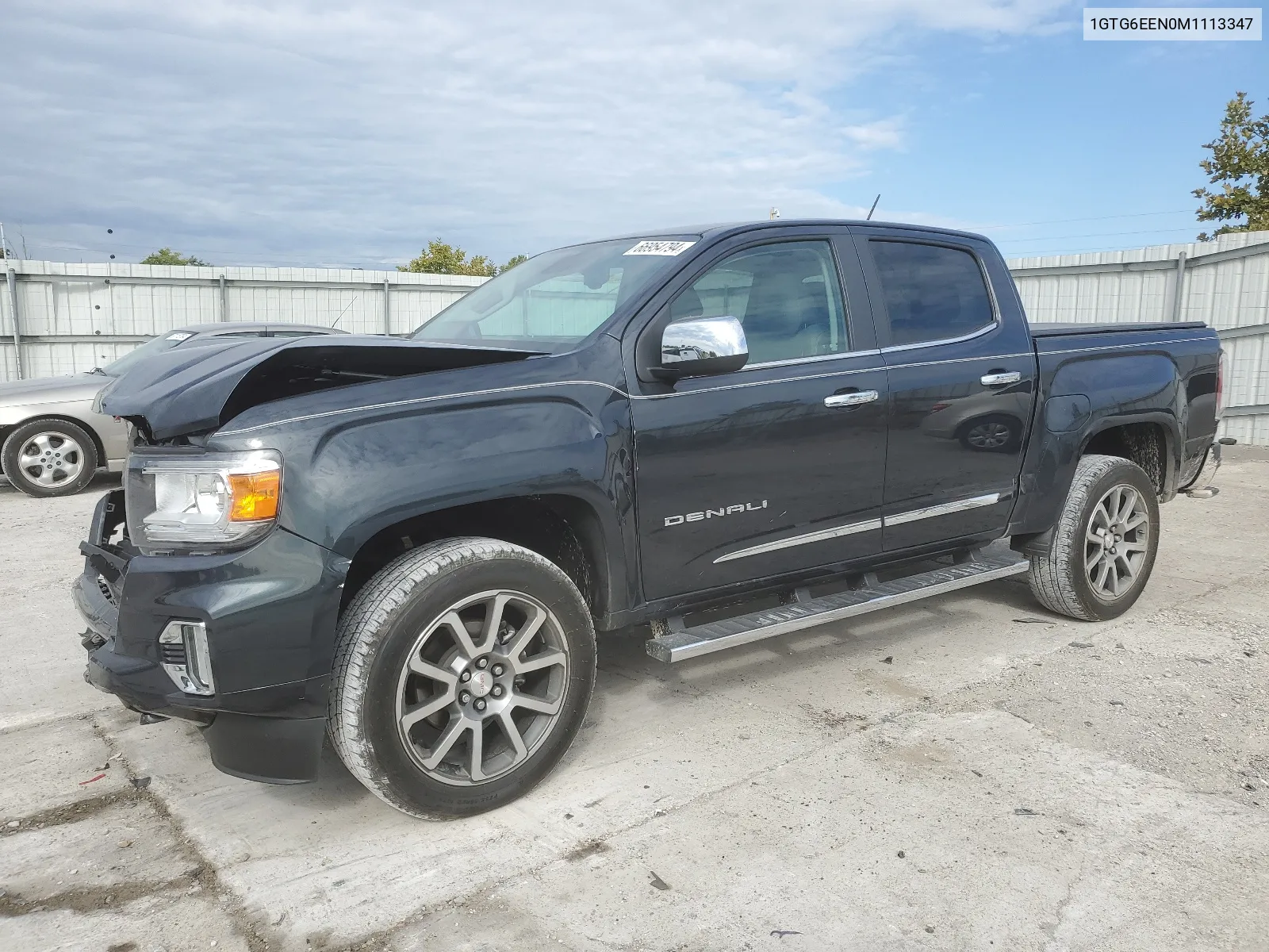 2021 GMC Canyon Denali VIN: 1GTG6EEN0M1113347 Lot: 66954794