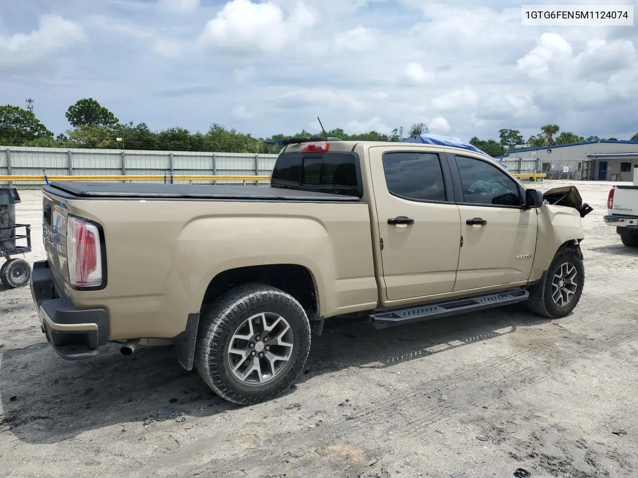 2021 GMC Canyon At4 VIN: 1GTG6FEN5M1124074 Lot: 67645794