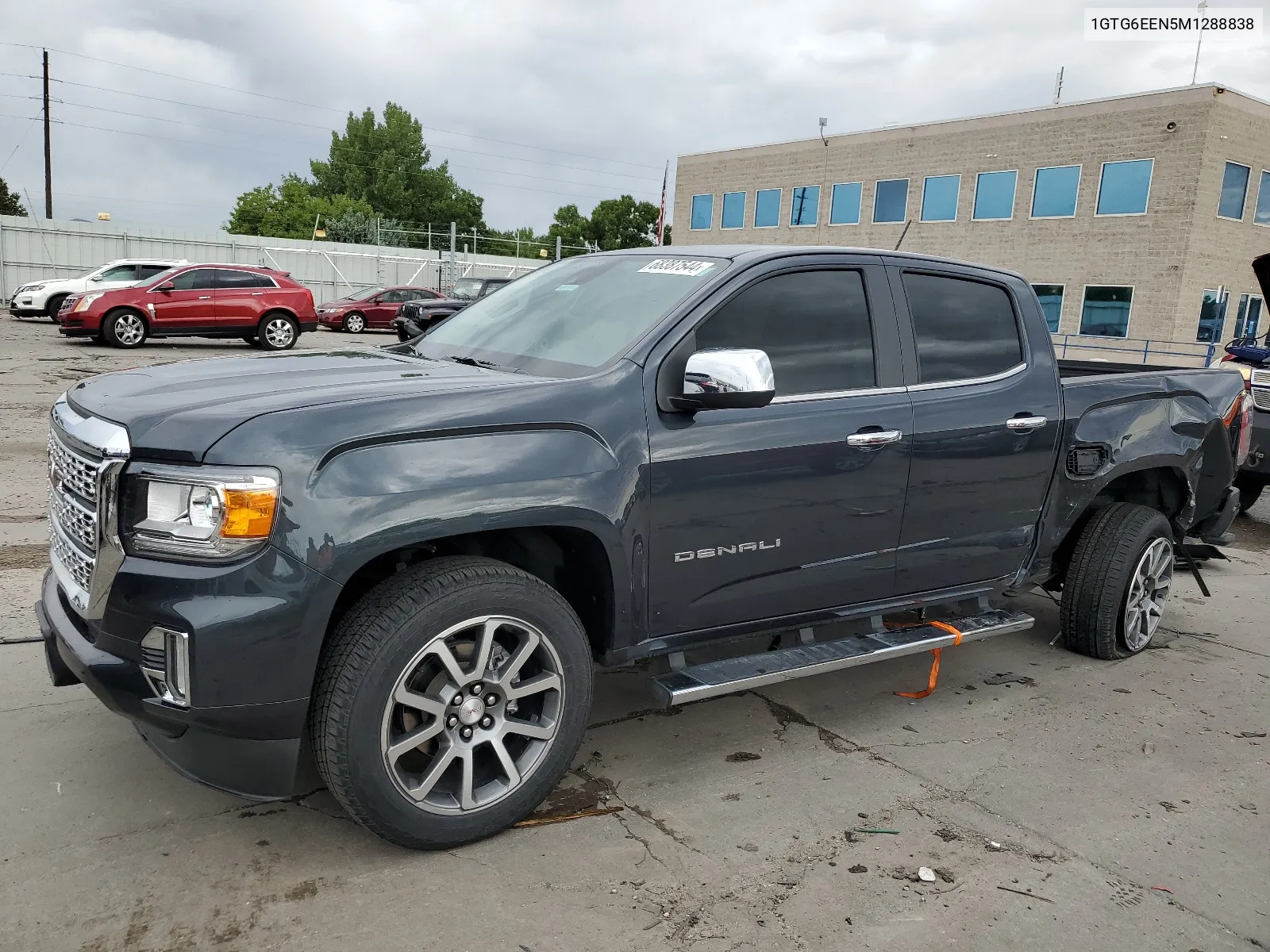 2021 GMC Canyon Denali VIN: 1GTG6EEN5M1288838 Lot: 68387544