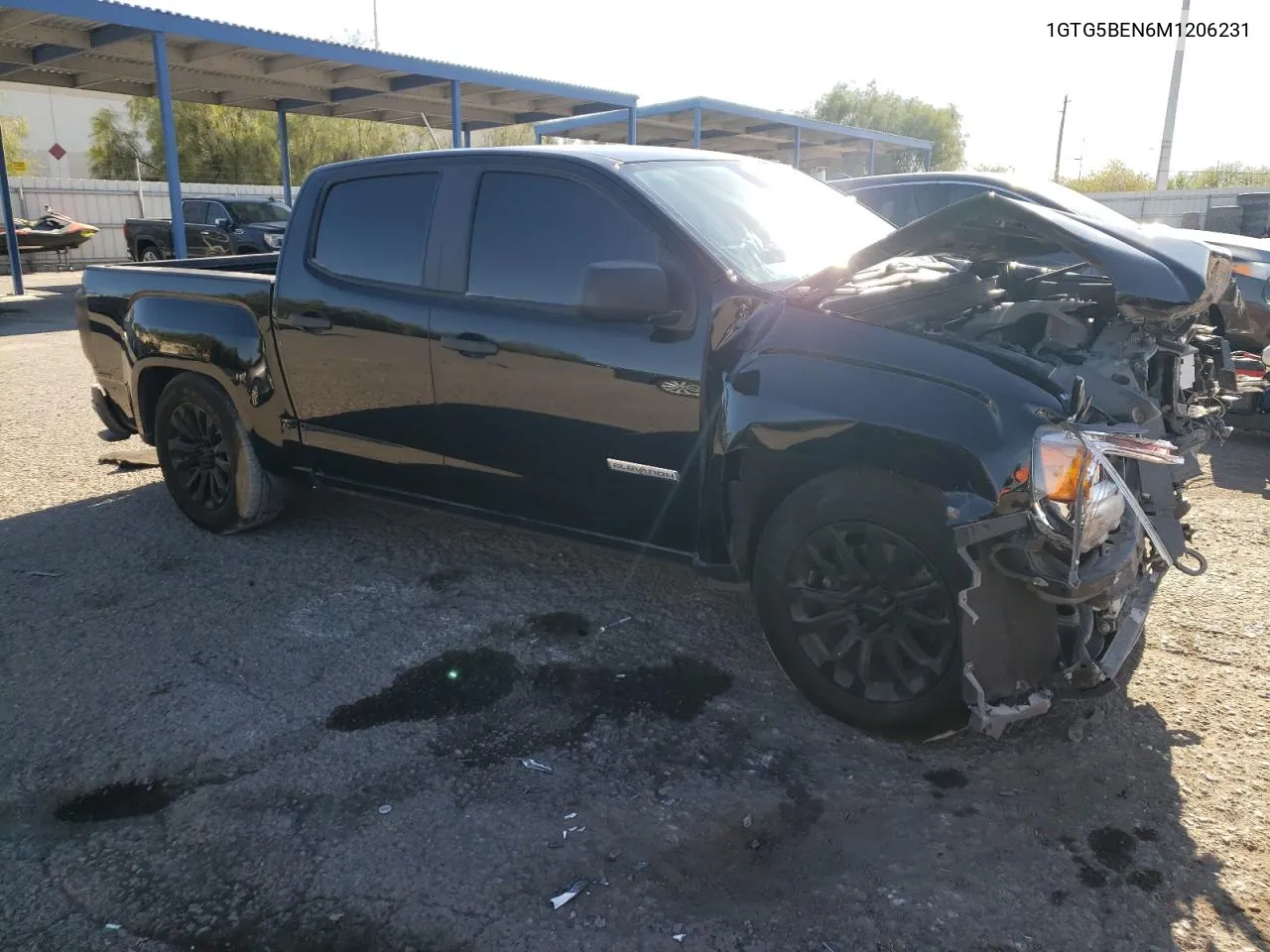 2021 GMC Canyon Elevation VIN: 1GTG5BEN6M1206231 Lot: 68454644