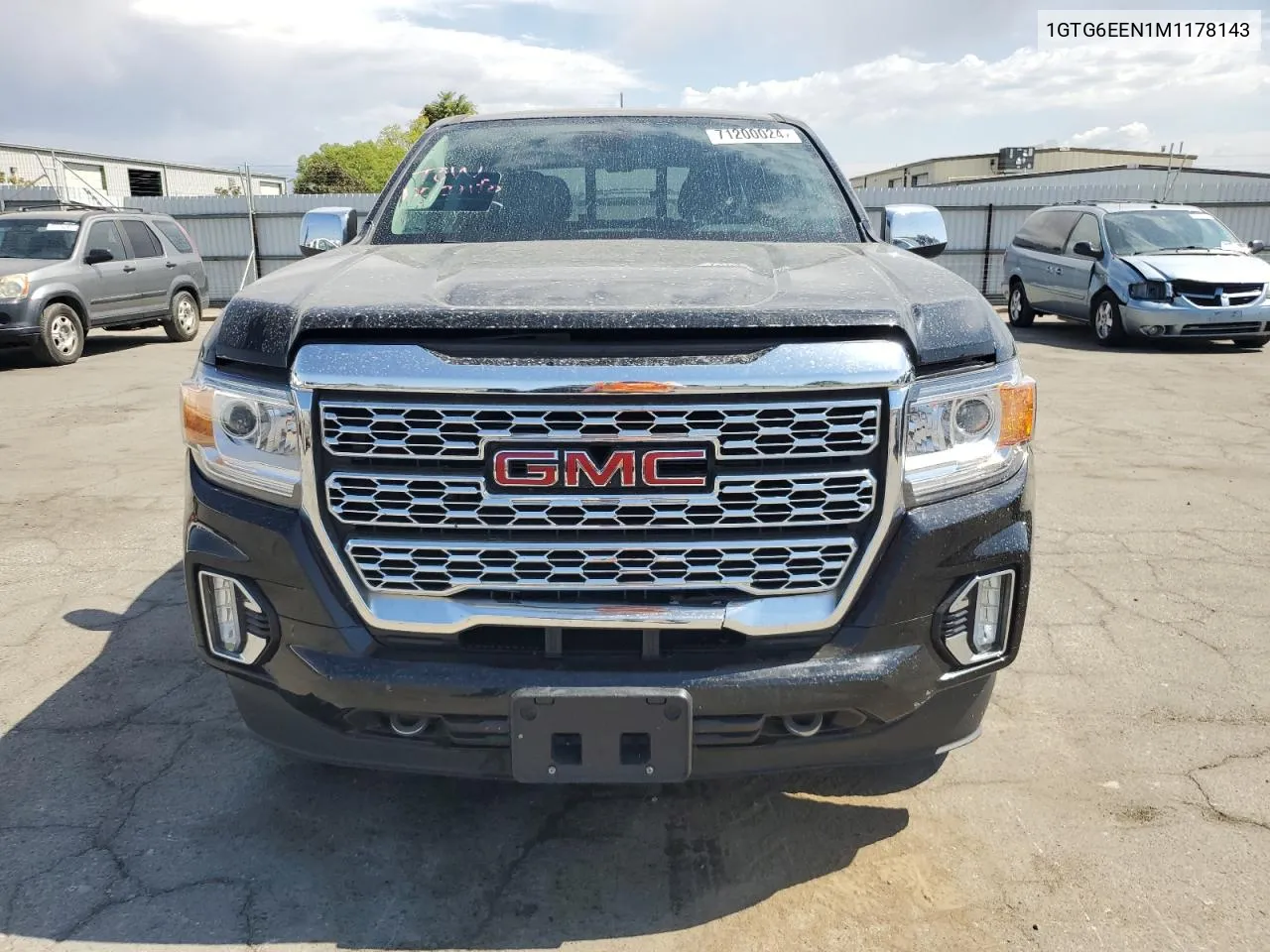 2021 GMC Canyon Denali VIN: 1GTG6EEN1M1178143 Lot: 71200024