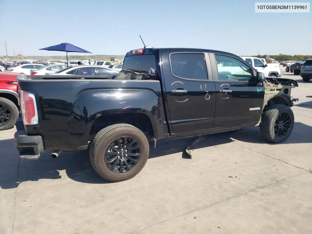 2021 GMC Canyon Elevation VIN: 1GTG5BEN3M1139961 Lot: 71658034