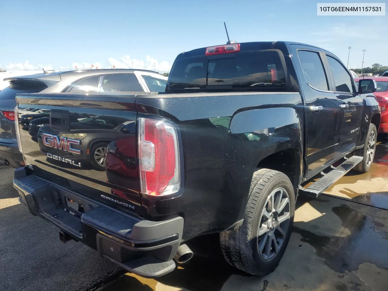 2021 GMC Canyon Denali VIN: 1GTG6EEN4M1157531 Lot: 73719974