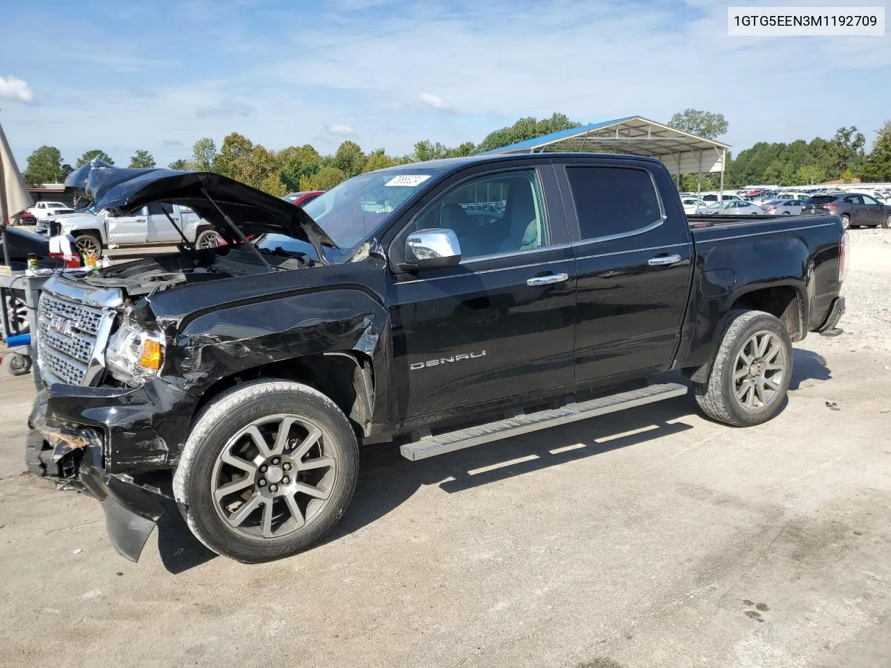 2021 GMC Canyon Denali VIN: 1GTG5EEN3M1192709 Lot: 73865224