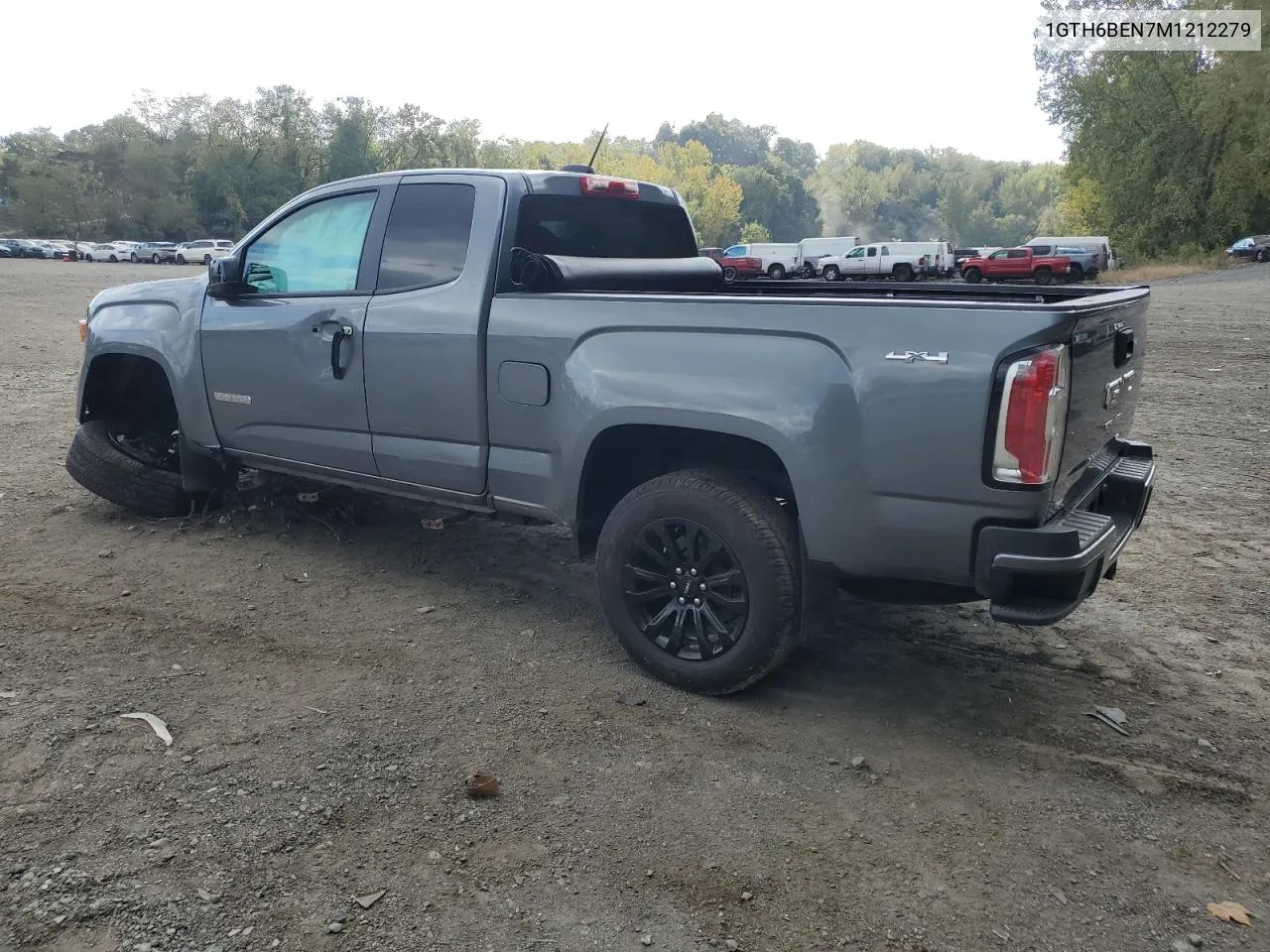 2021 GMC Canyon Elevation VIN: 1GTH6BEN7M1212279 Lot: 74376114